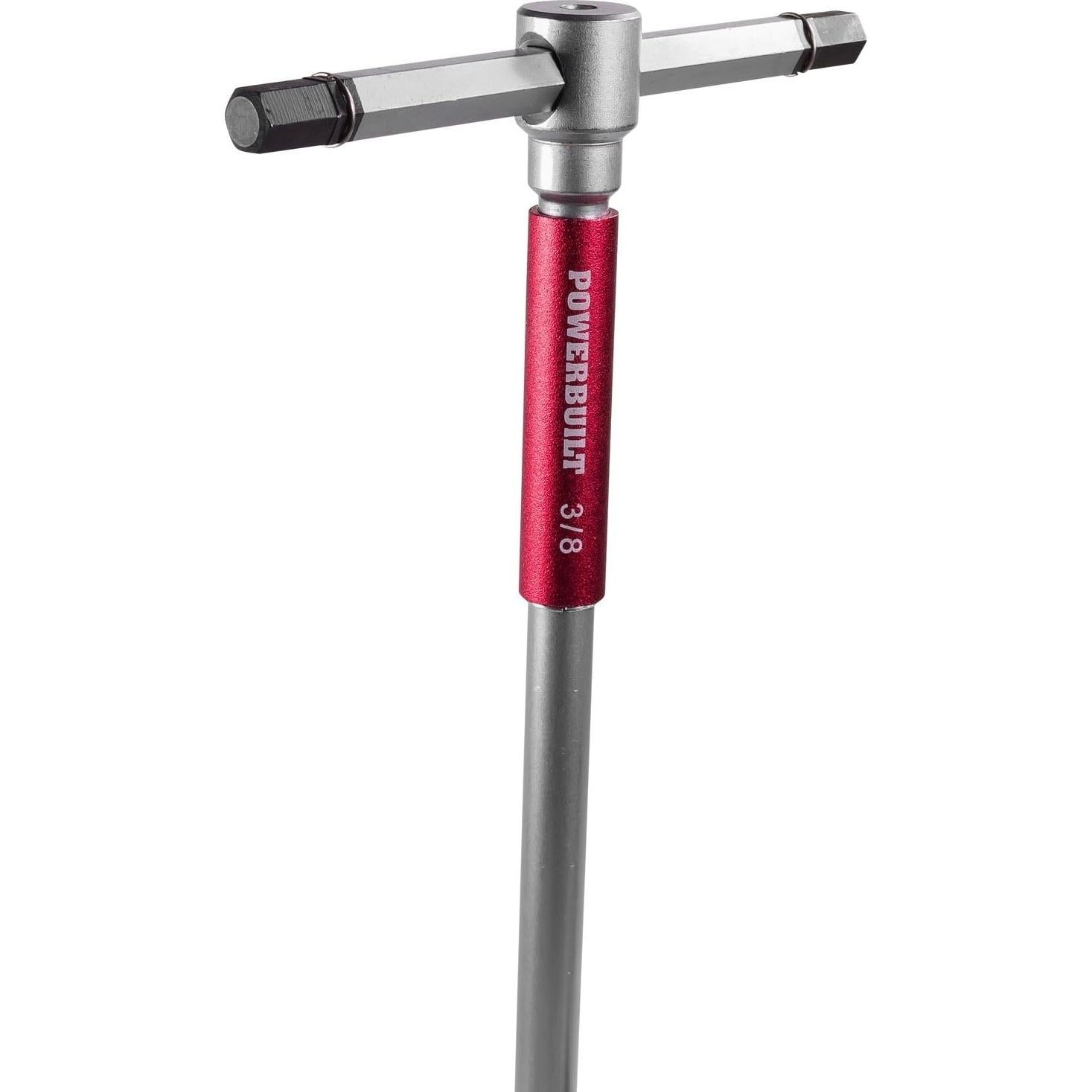 Juego de Llaves Allen T-Handle 8 Piezas Powerbuilt SAE