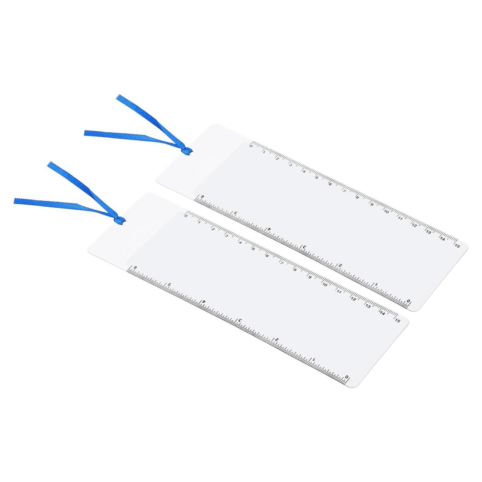 Marcador Lupa PATIKIL 3X con Regla y Bolsa Protectora - 2 Pcs