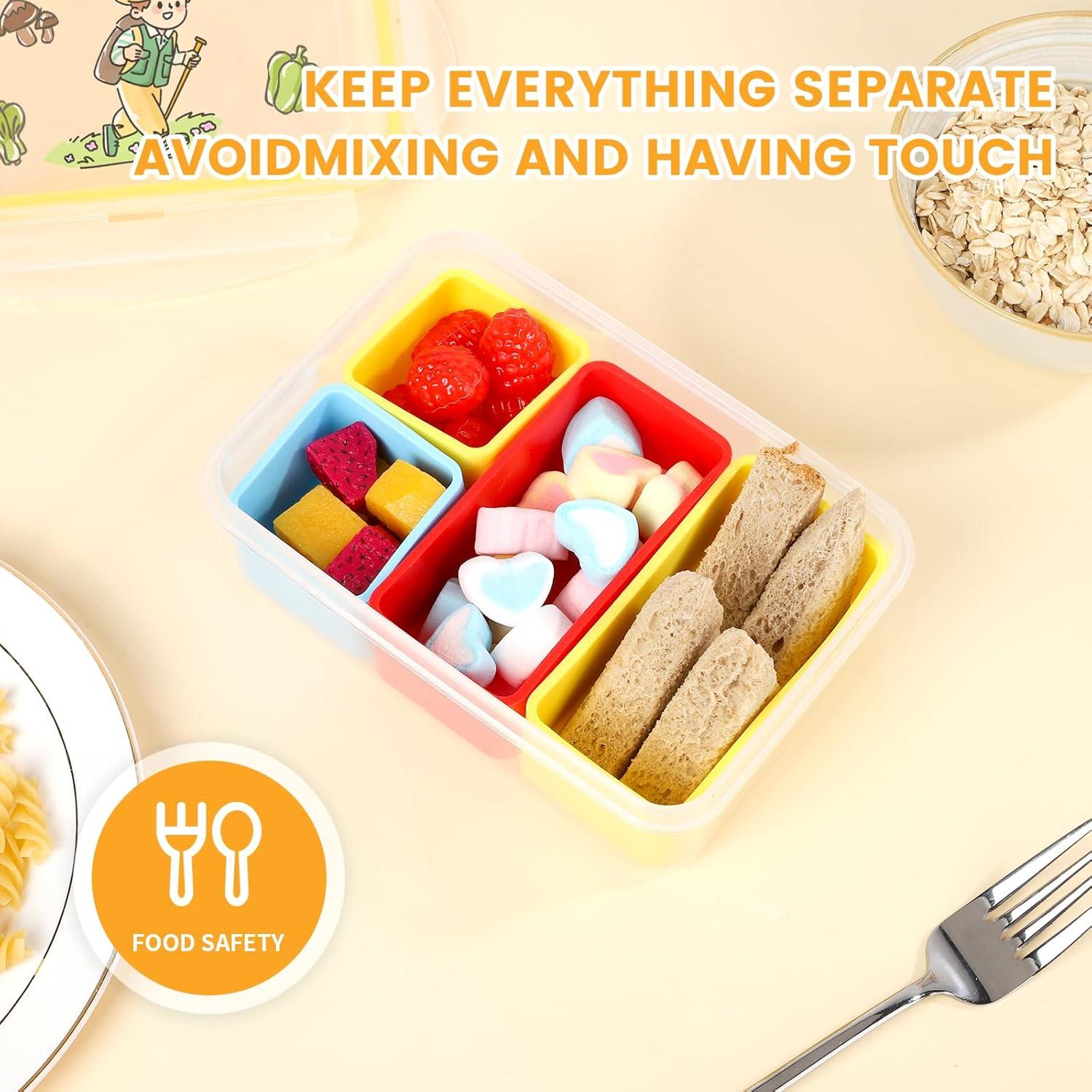 Divisores de Caja Bento de Silicona LTGUIJIAO 9 Compartimentos