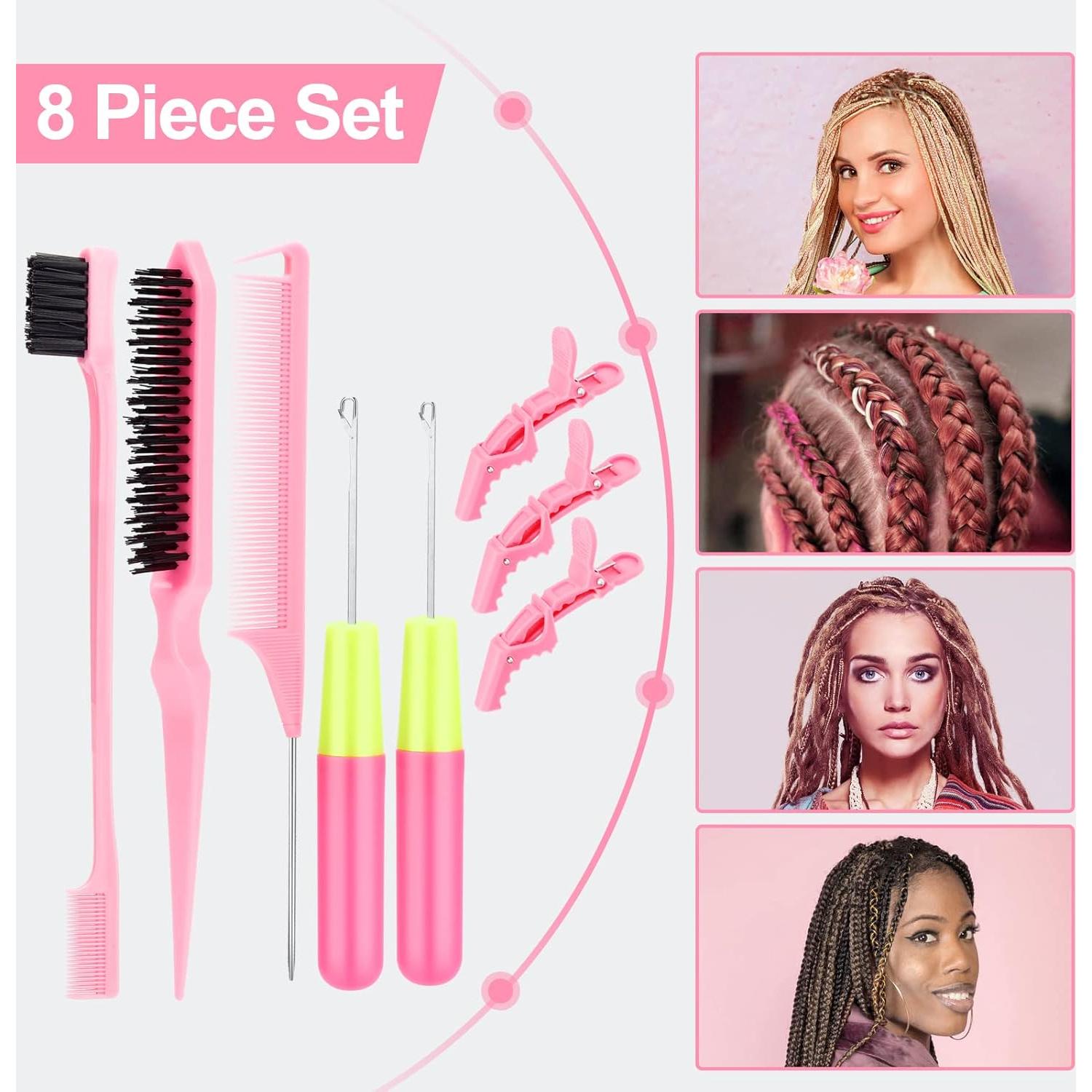Juego de Herramientas para Extensiones de Cabello SWEET VIEW - 8 Piezas