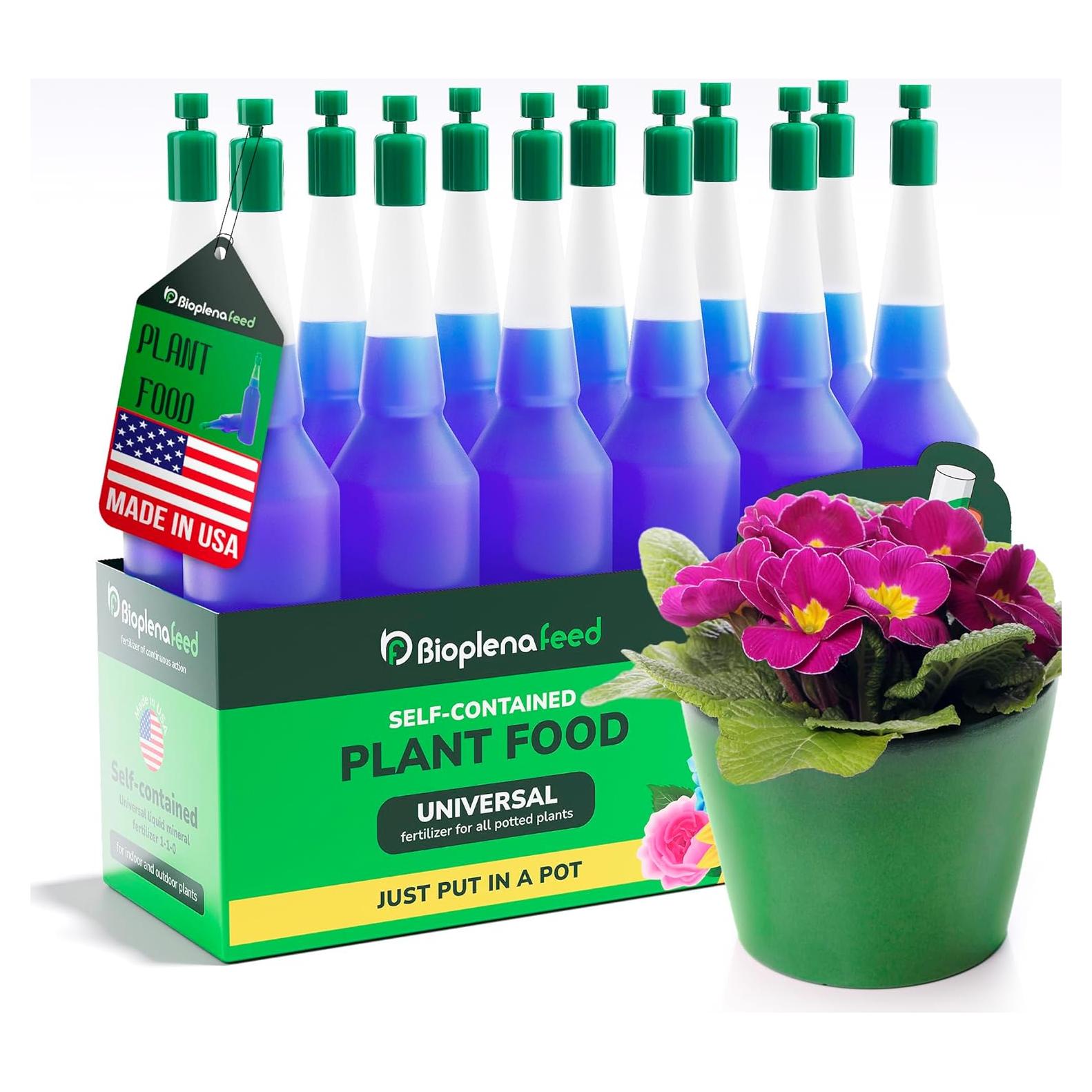 Fertilizante Líquido Universal BioplenaFeed 12 Picos Nutrientes