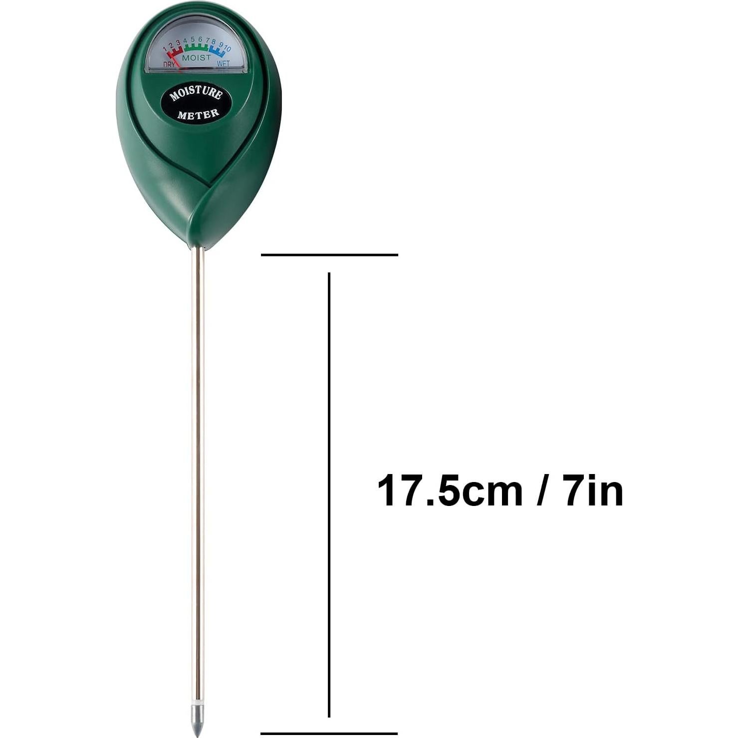 Medidor de Humedad del Suelo Fpxnb Verde x2 - Sin Batería