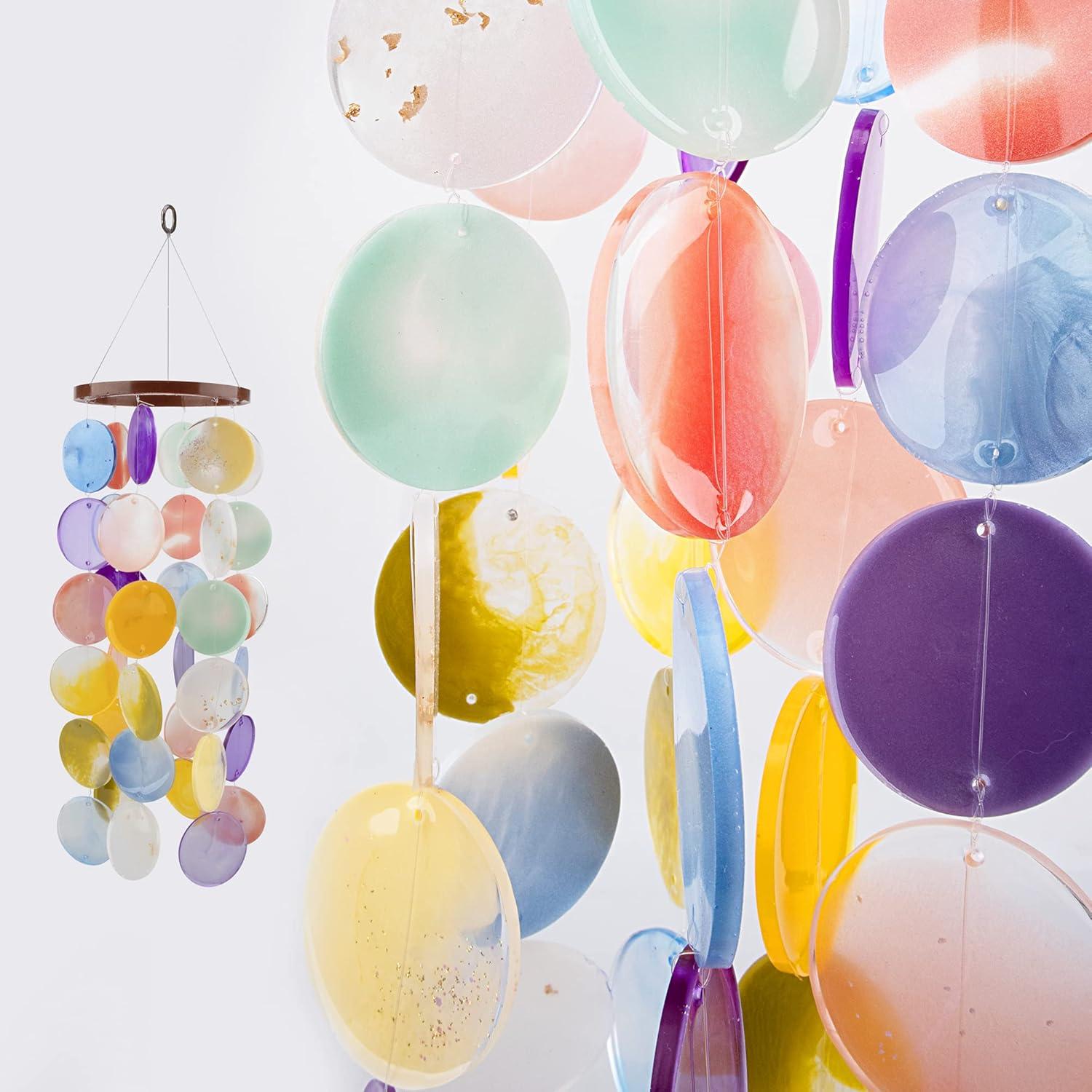 Moldes de Silicona para Campanas de Viento Temlum - 4 Piezas