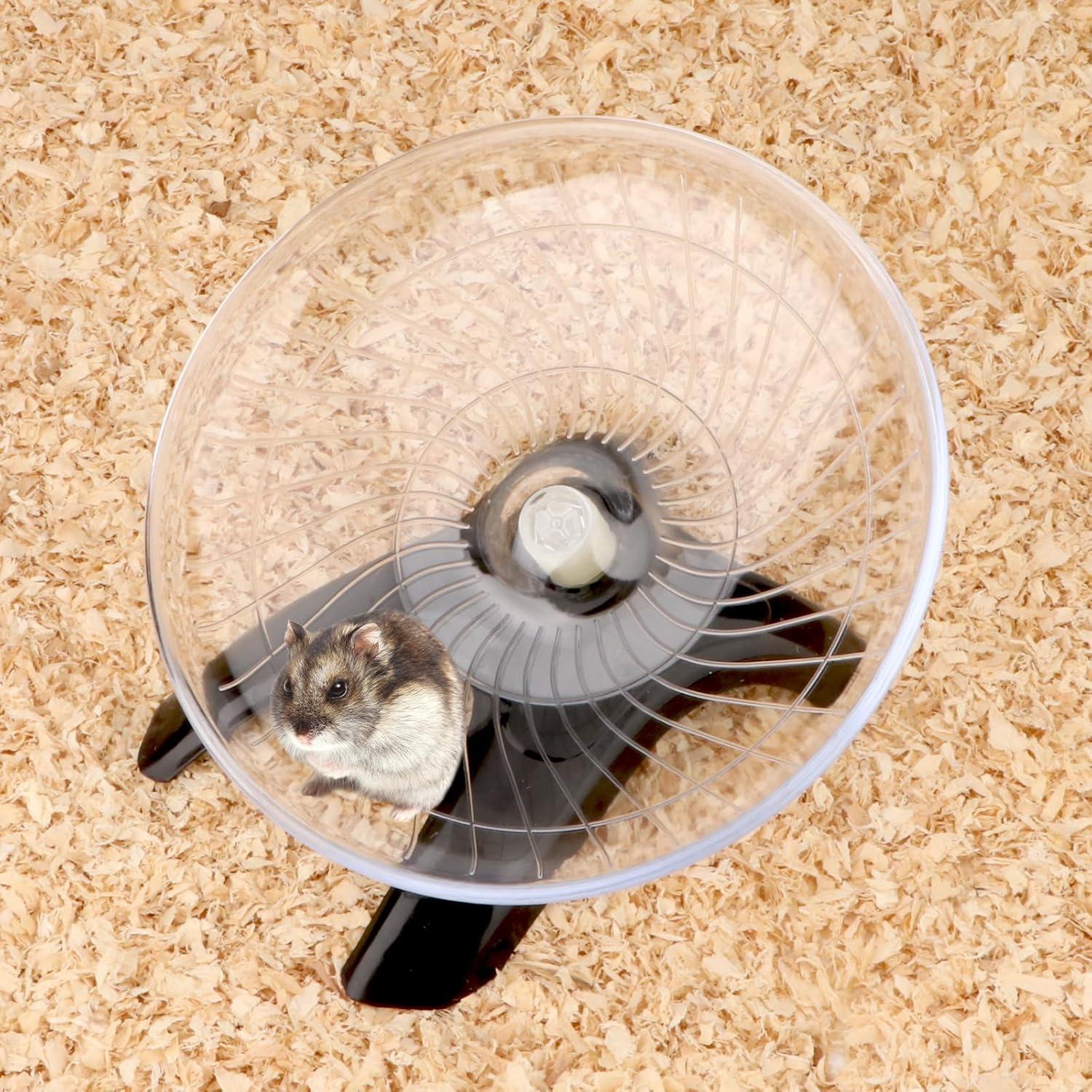 Rueda de Ejercicio para Hámster Reshiho 18 cm Silenciosa