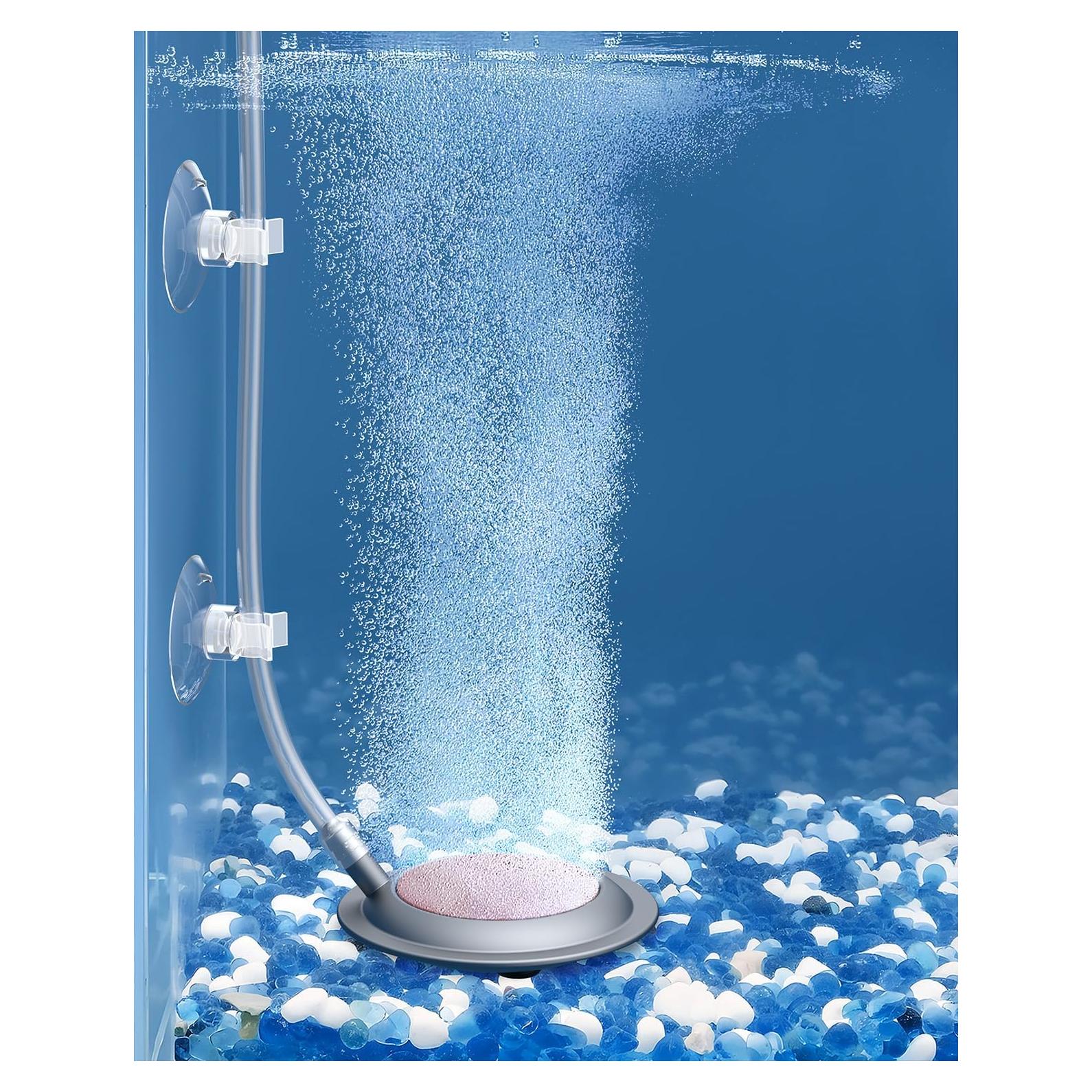 Pawfly Difusor de Aire para Acuario 6.86 cm con Ventosas