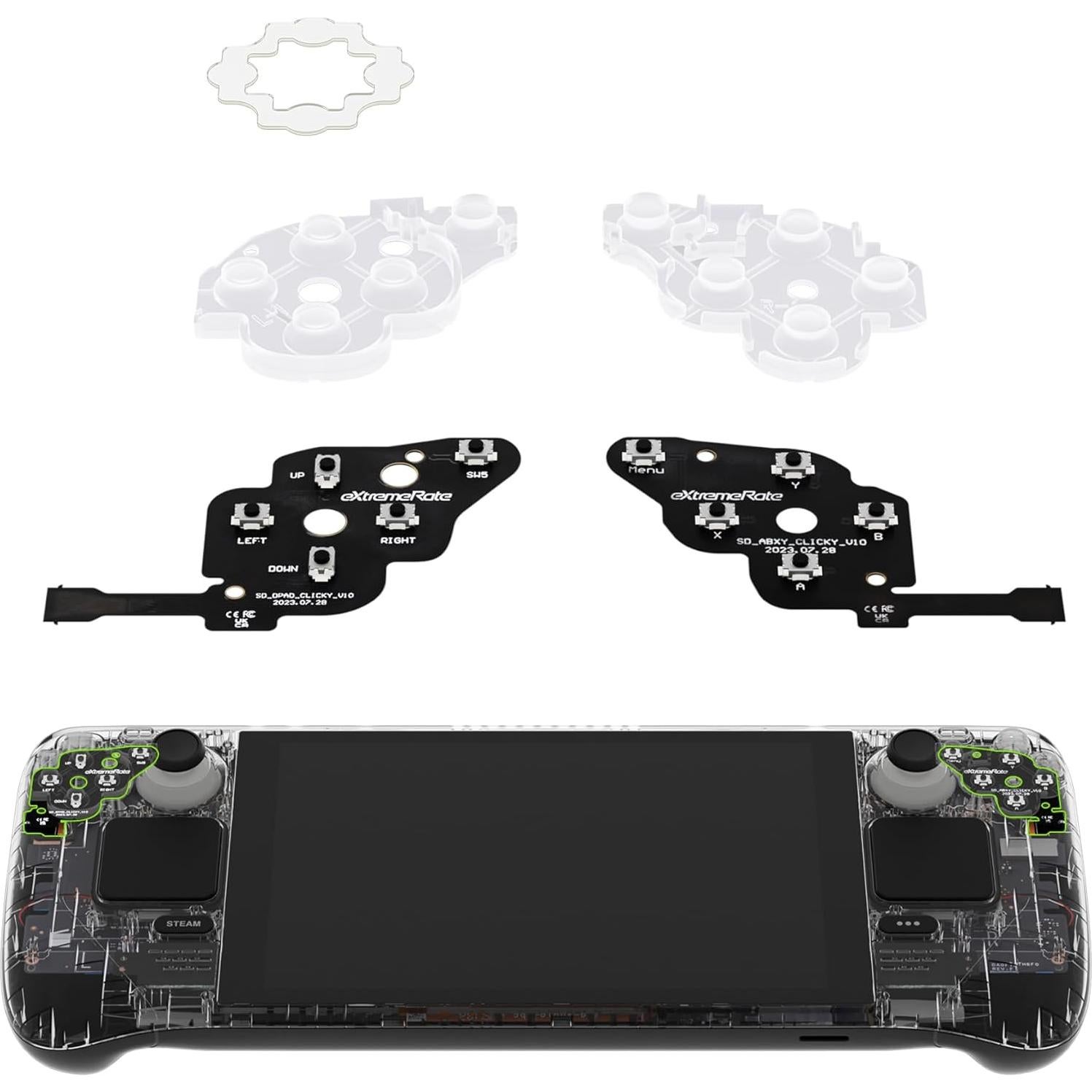 Kit Clicky eXtremeRate para Steam Deck - Botones Personalizados