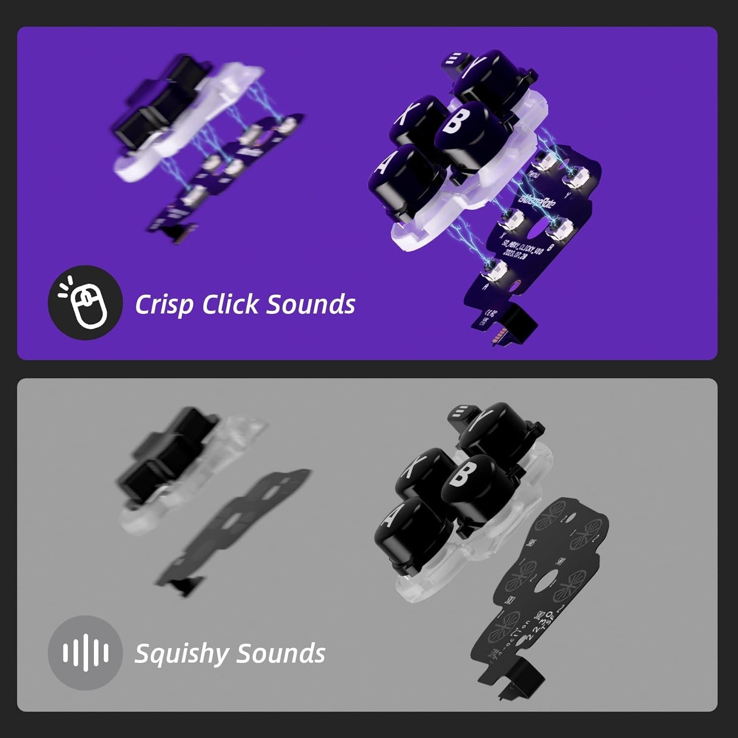 Kit Clicky eXtremeRate para Steam Deck - Botones Personalizados