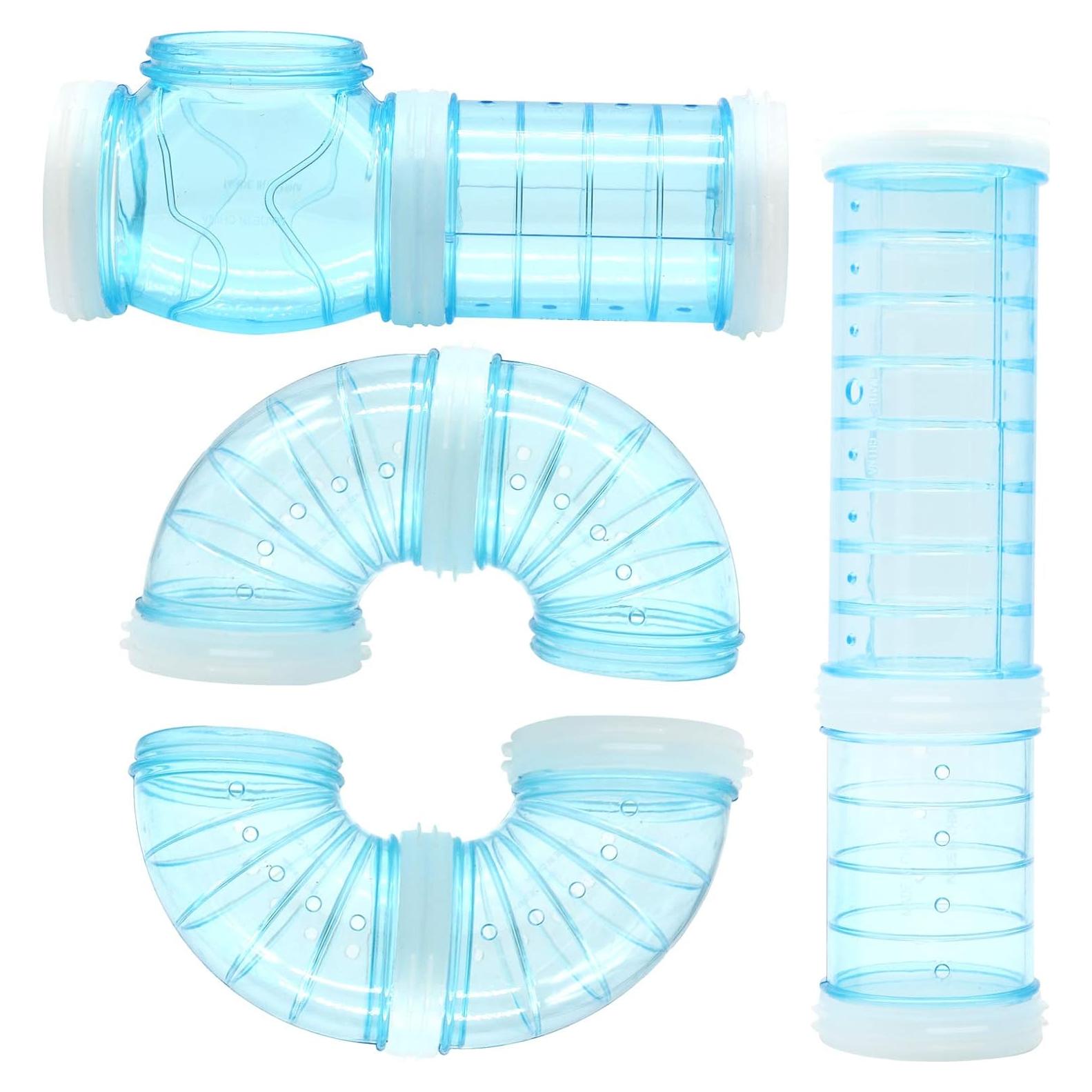Juego de Tubos para Hámster Together-life 8 Piezas Conectables