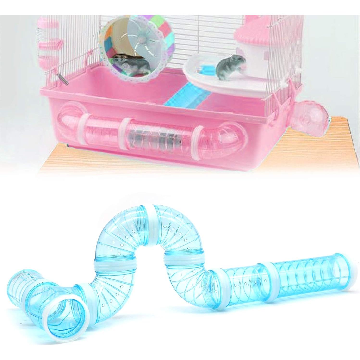 Juego de Tubos para Hámster Together-life 8 Piezas Conectables