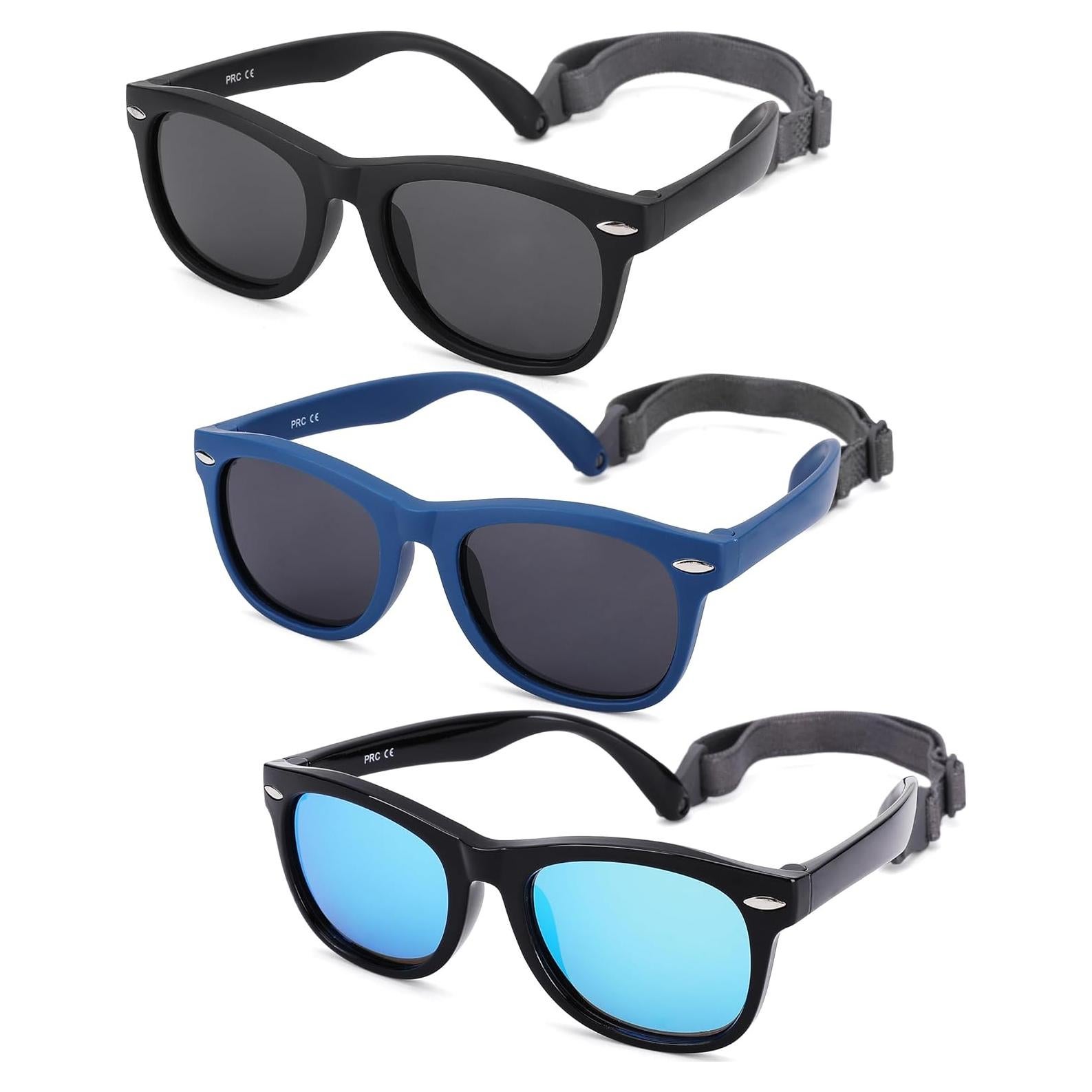 Gafas de sol polarizadas NULOOQ para bebés 0-24 meses