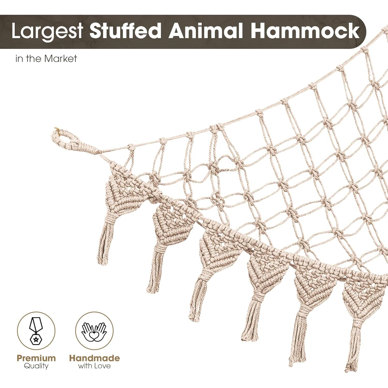 Hamaca de Almacenamiento de Peluches Abby Baby Azul 11.34kg