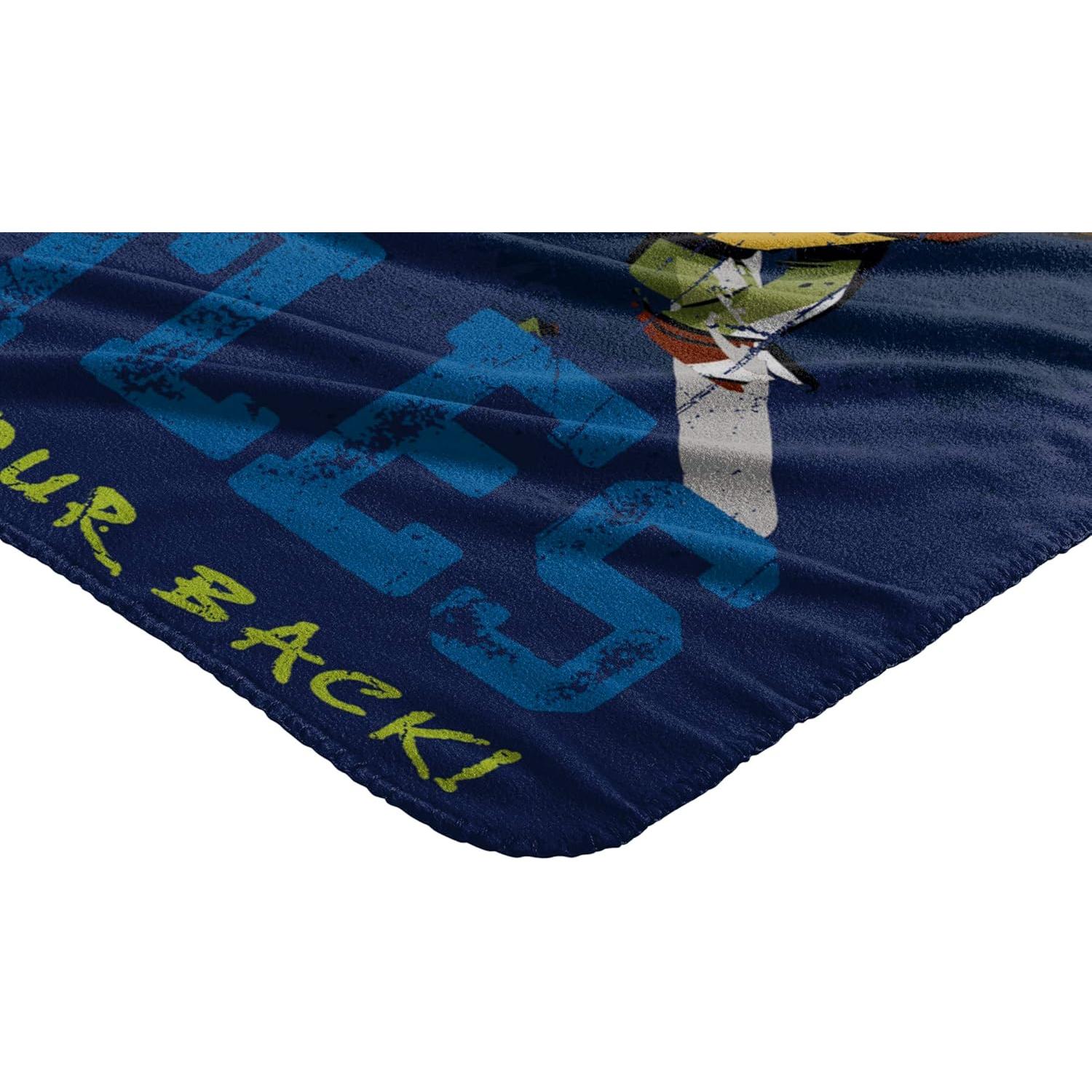 Manta de Forro de Franela Nickelodeon Tortugas Ninja 127x152 cm