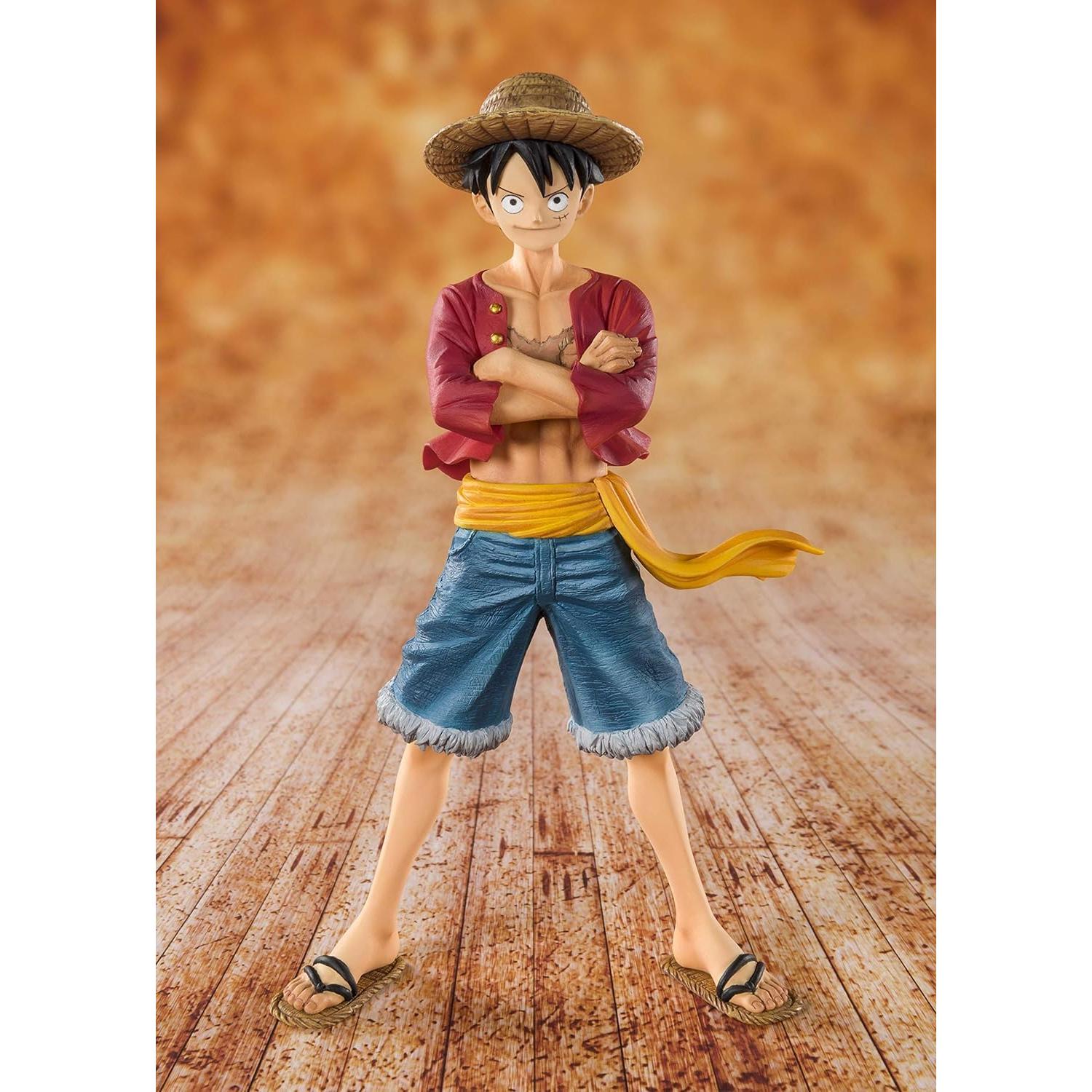 Figura Coleccionable Luffy Sombrero de Paja Bandai Spirits 14 cm
