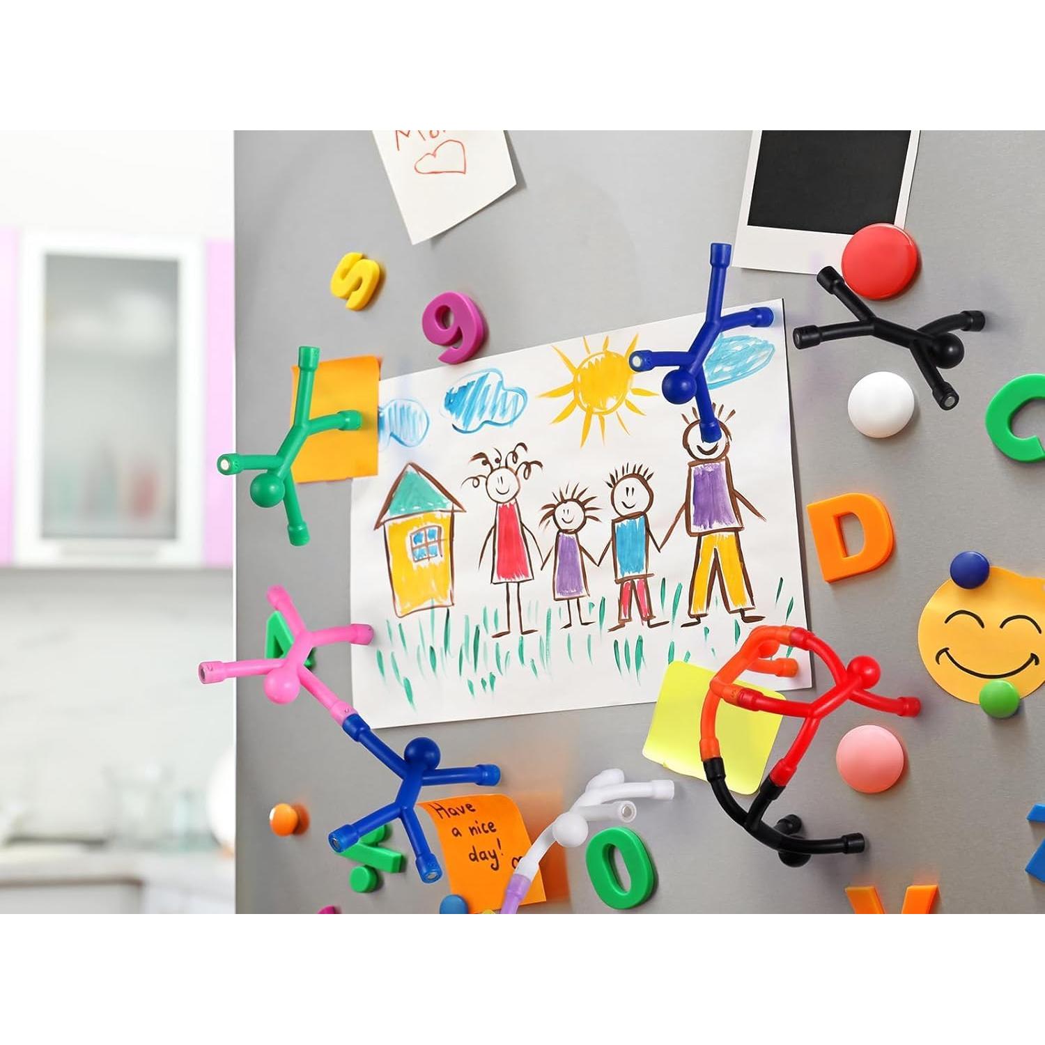 5 Imanes Magnéticos de Juguete BlissfulTie - PVC y Silicona