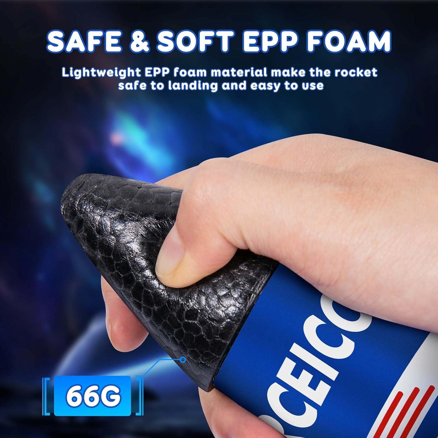 Lanzador de Cohetes Rceico 60.96m con Paracaídas y Luz