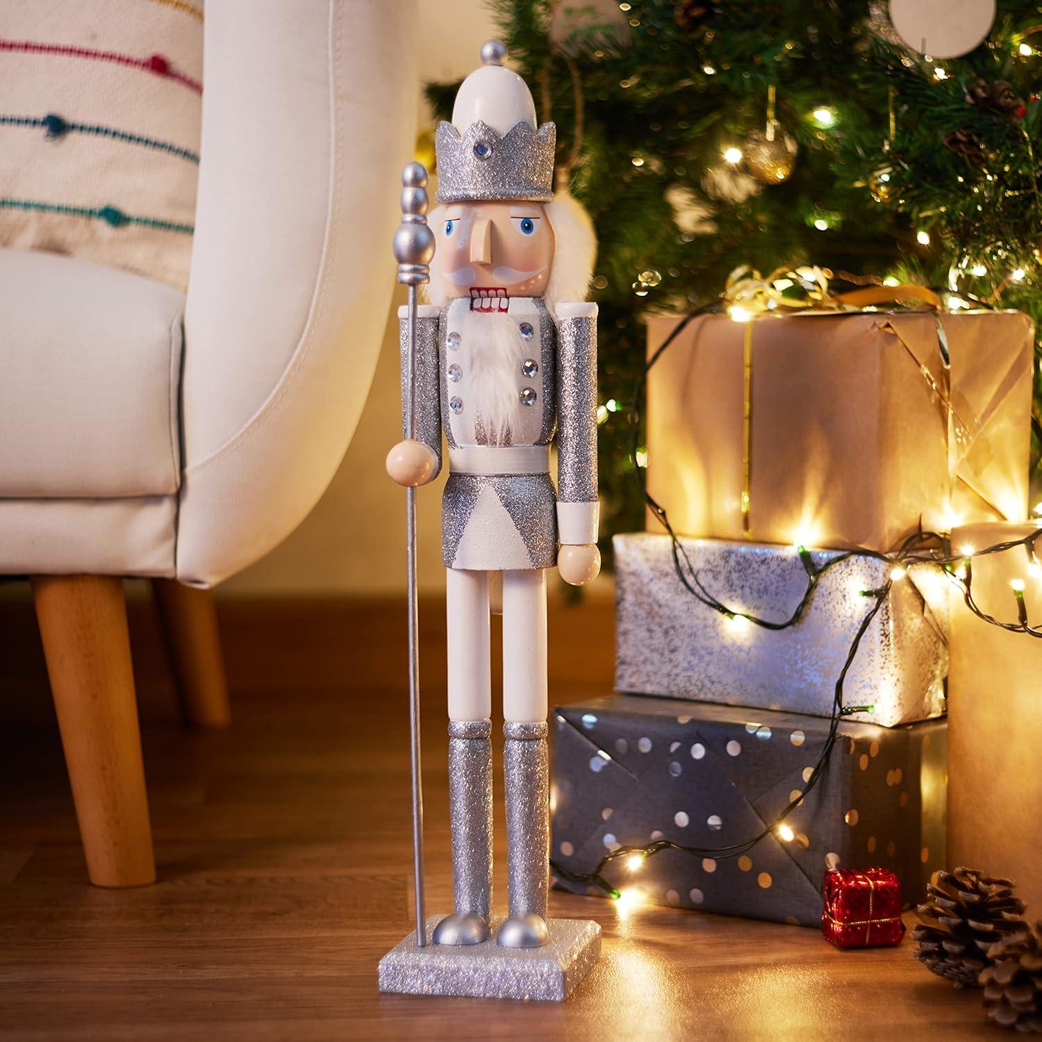 Cascanueces de Madera 50 cm Rey Soldado The Twiddlers