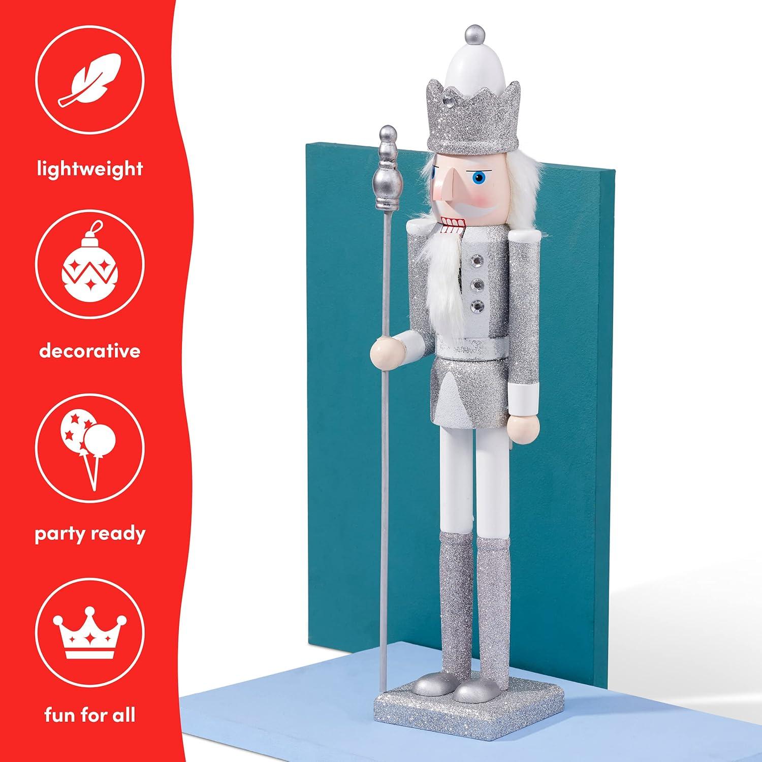 Cascanueces de Madera 50 cm Rey Soldado The Twiddlers