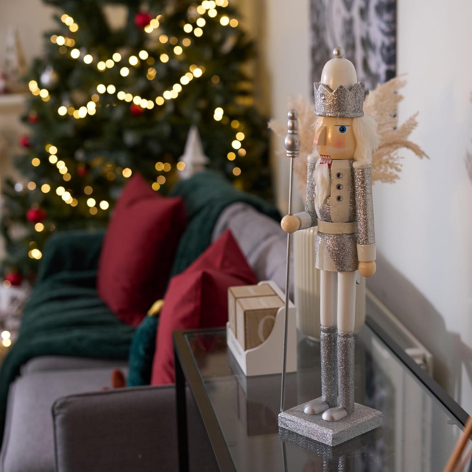 Cascanueces de Madera 50 cm Rey Soldado The Twiddlers