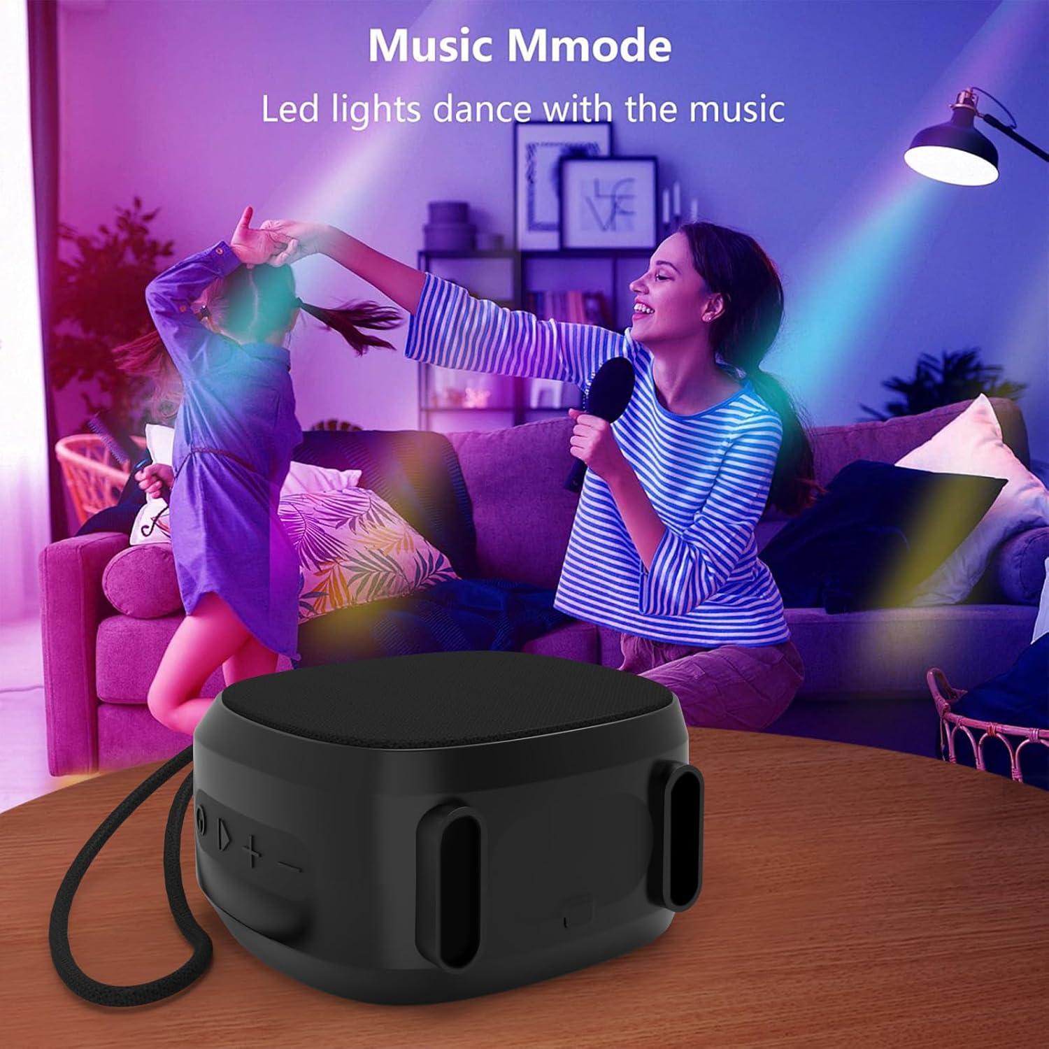 Altavoz Bluetooth Portátil WUIUHOU WU03B IPX5 15h Negro