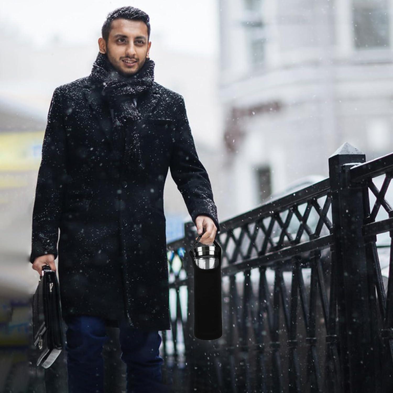 Botella Infusor de Té Almagic 400 ml Doble Pared Aislada