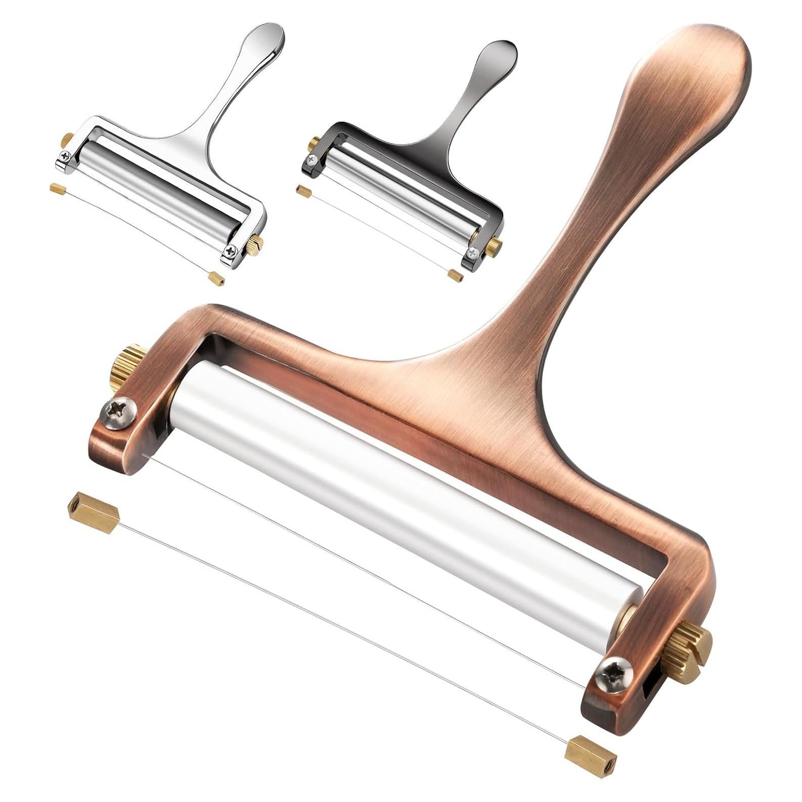 Rebanadora de Queso TOPULORS - Acero Inoxidable, Grosor Ajustable