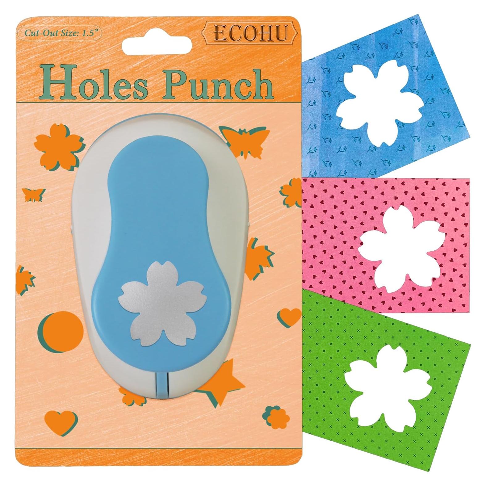 Perforadora de Flores ECOHU 3.81 cm para Manualidades