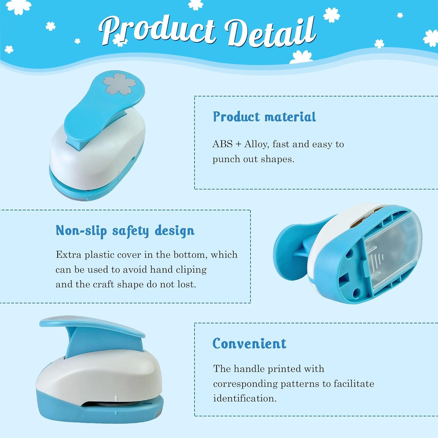 Perforadora de Flores ECOHU 3.81 cm para Manualidades