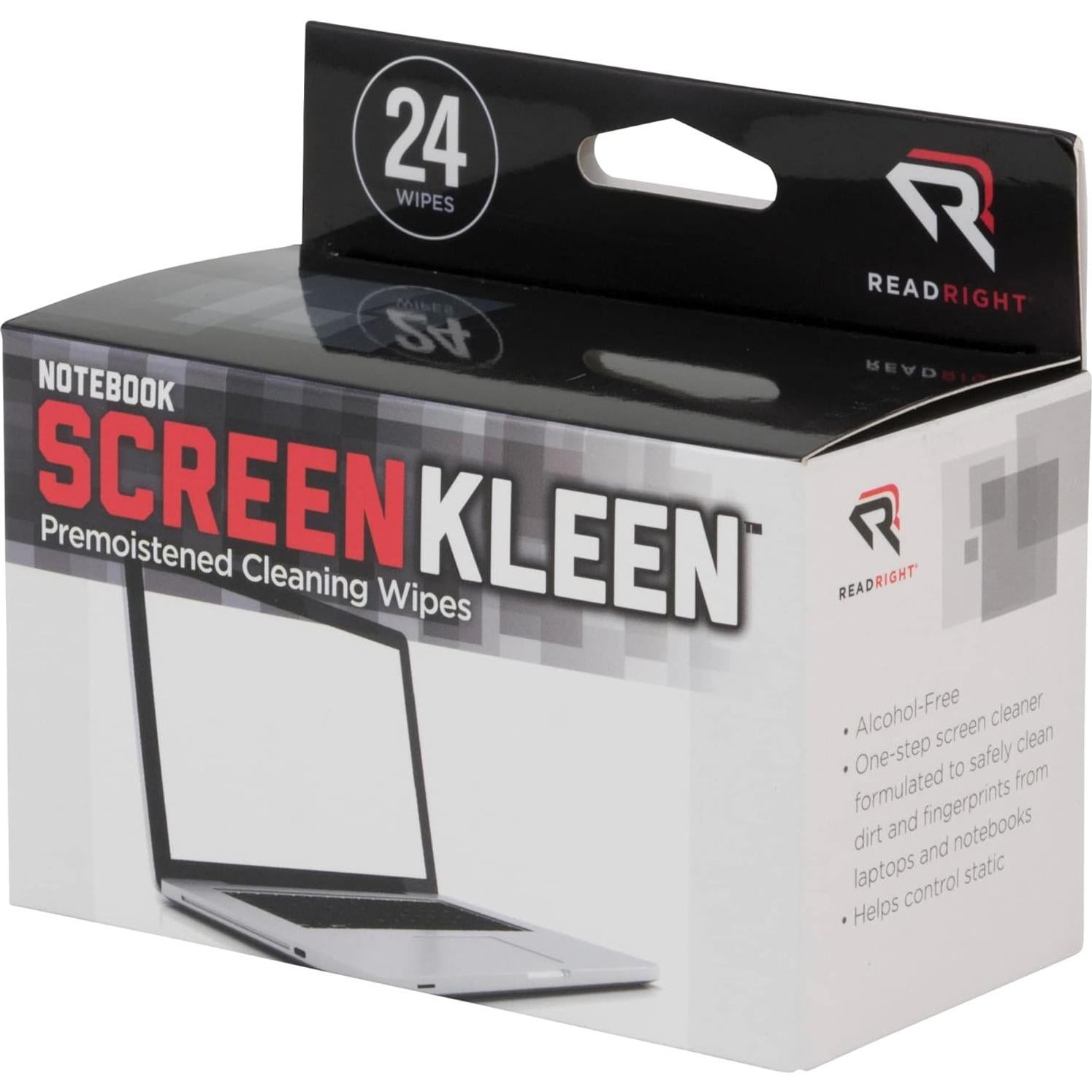 Toallitas de Limpieza para Pantallas Advantus - 24 Unidades