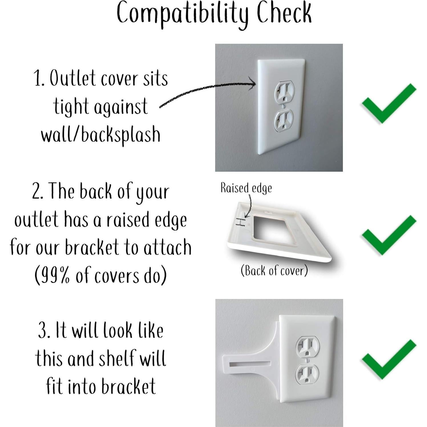 Estantería de Enchufe Mount Genie - Soporte para Dispositivos