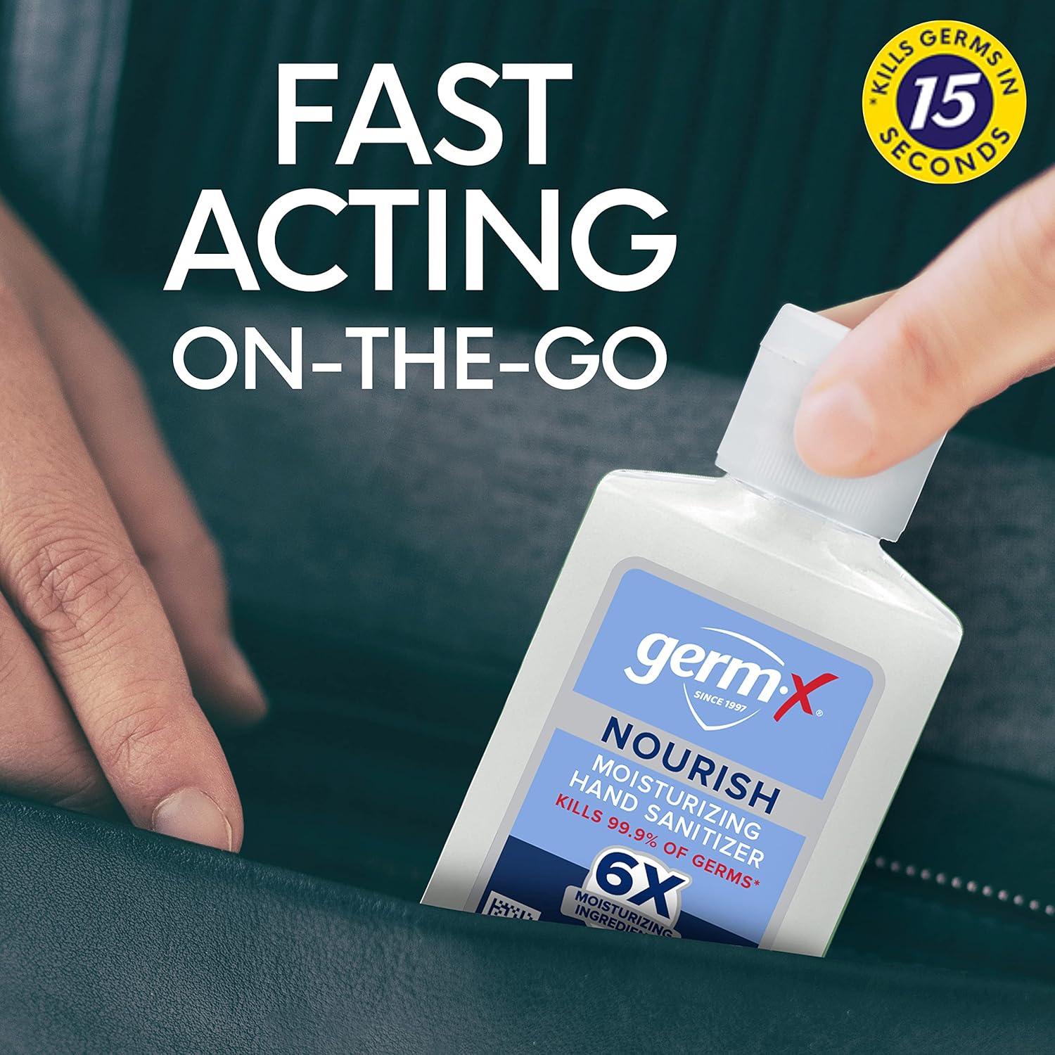 Desinfectante de Manos Germ-X Nourish 59.15 ml x6 Hidratante