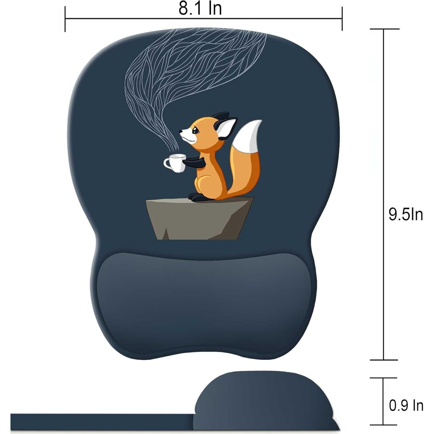 Alfombrilla de Ratón Ergonómica Apottwal con Reposamuñecas