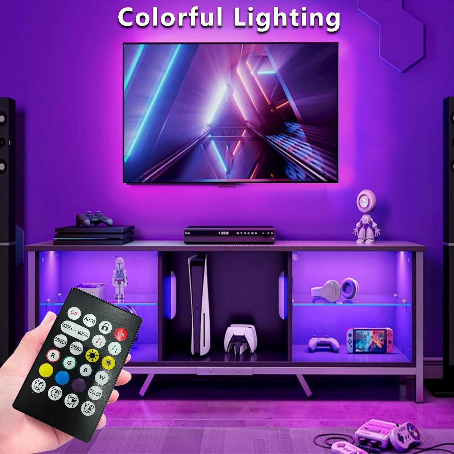 Luces LED RGB 4.0M para TV de 32-65 Pulgadas con Control APP