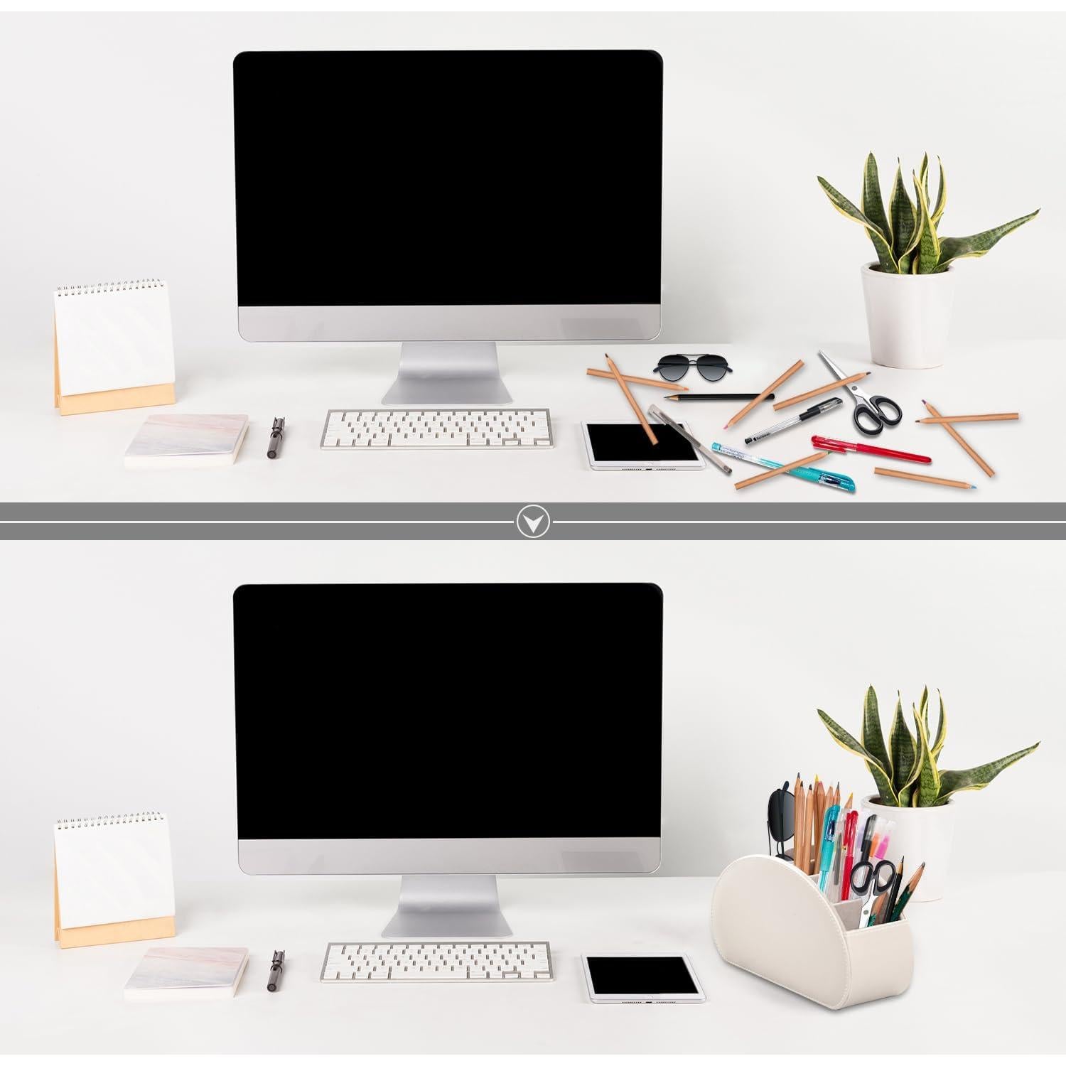 Organizador de Control Remoto BONNY DODO Cuero PU 5 Compartimentos