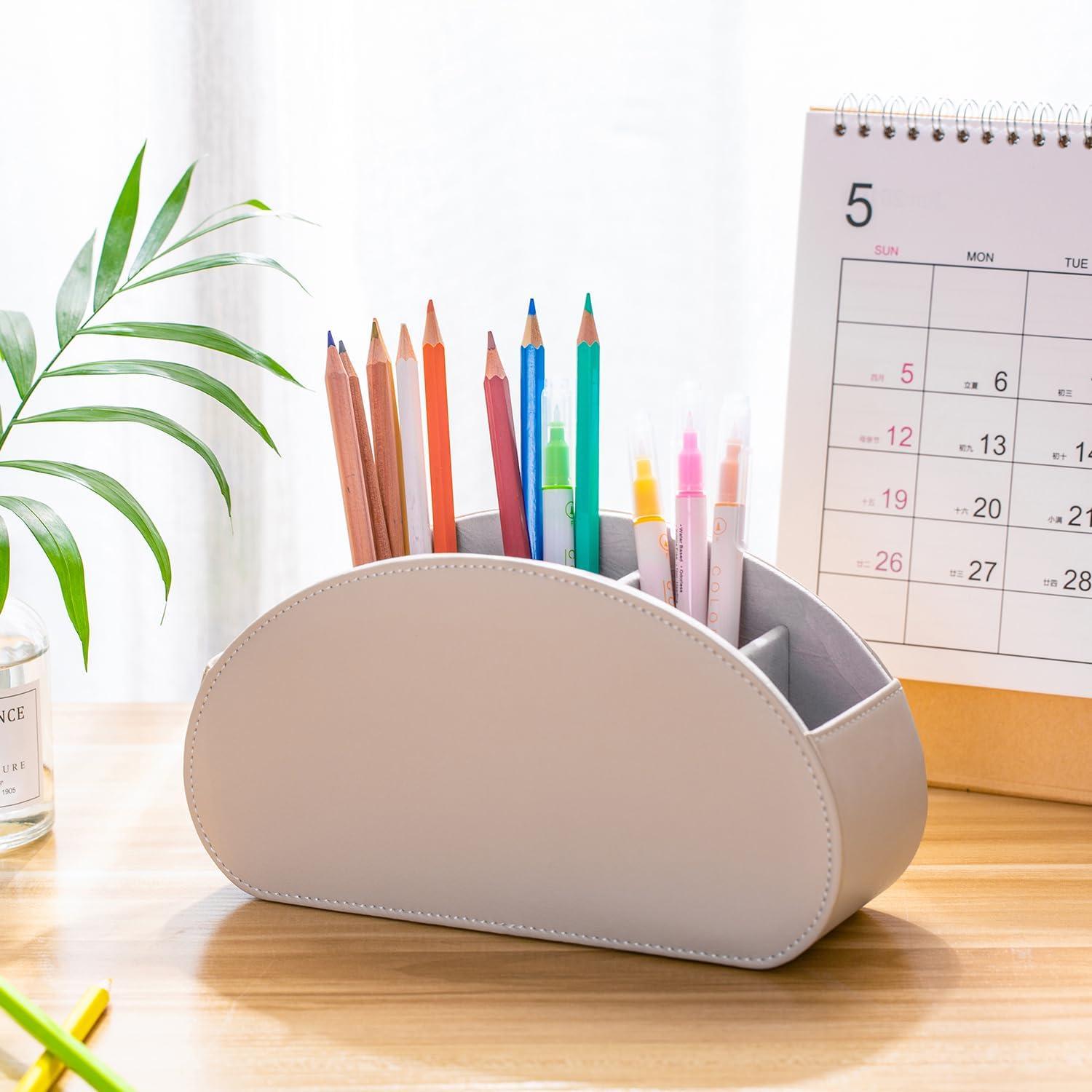 Organizador de Control Remoto BONNY DODO Cuero PU 5 Compartimentos