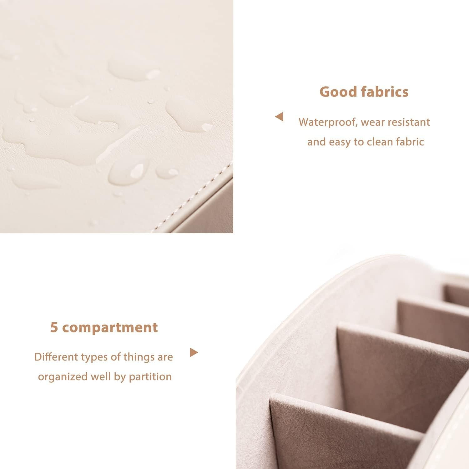 Organizador de Control Remoto BONNY DODO Cuero PU 5 Compartimentos