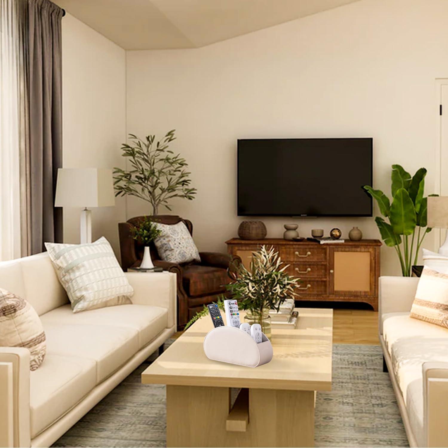 Organizador de Control Remoto BONNY DODO Cuero PU 5 Compartimentos