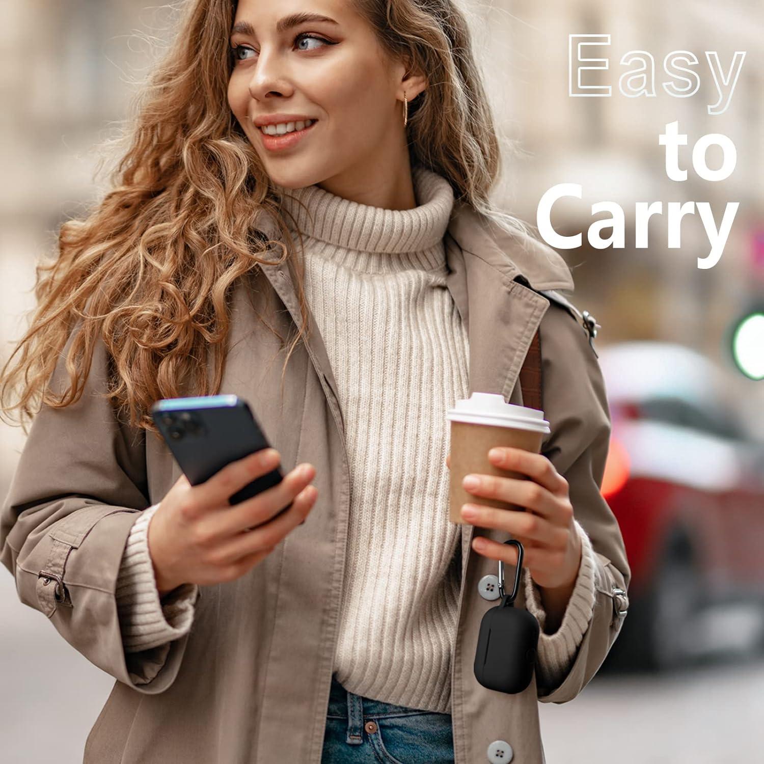 Funda de Silicona Lerobo para AirPods Pro 2/1 - Negro