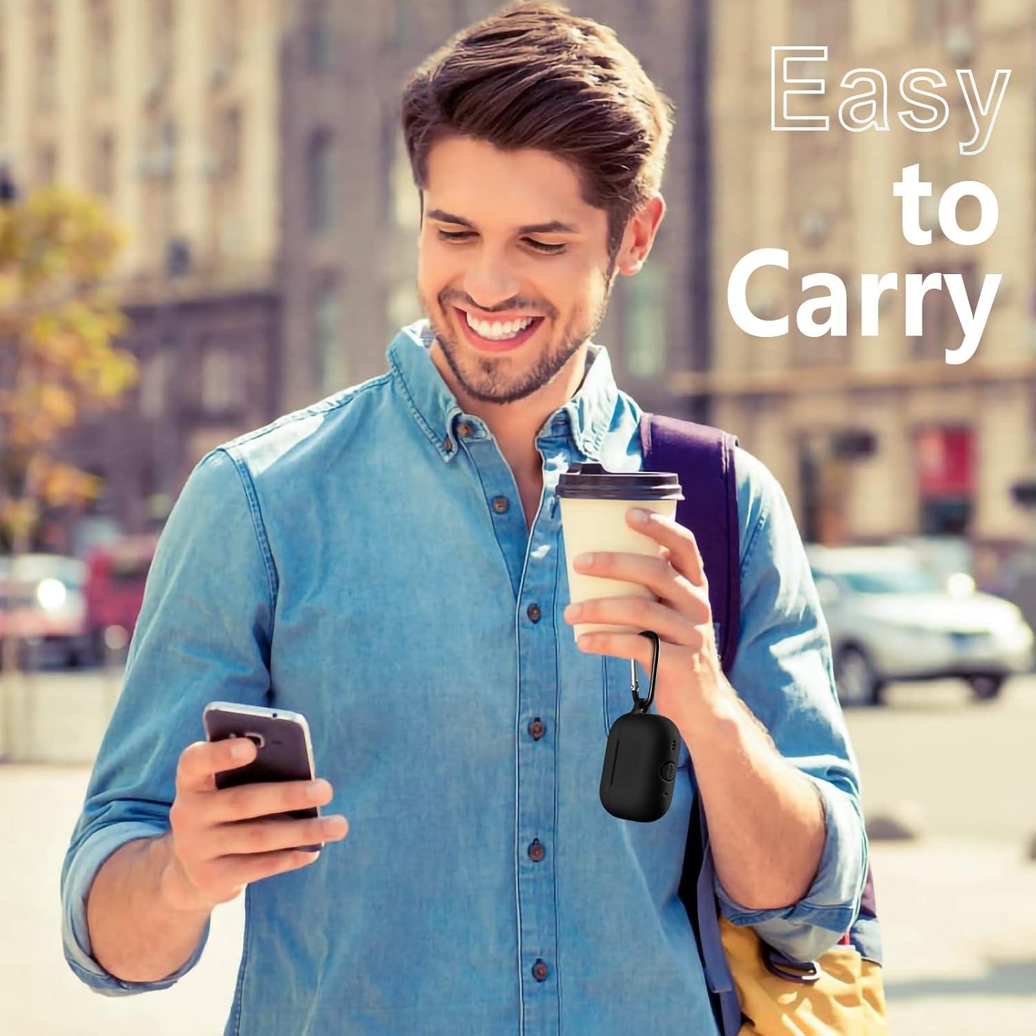 Funda de Silicona Lerobo para AirPods Pro 2/1 - Negro