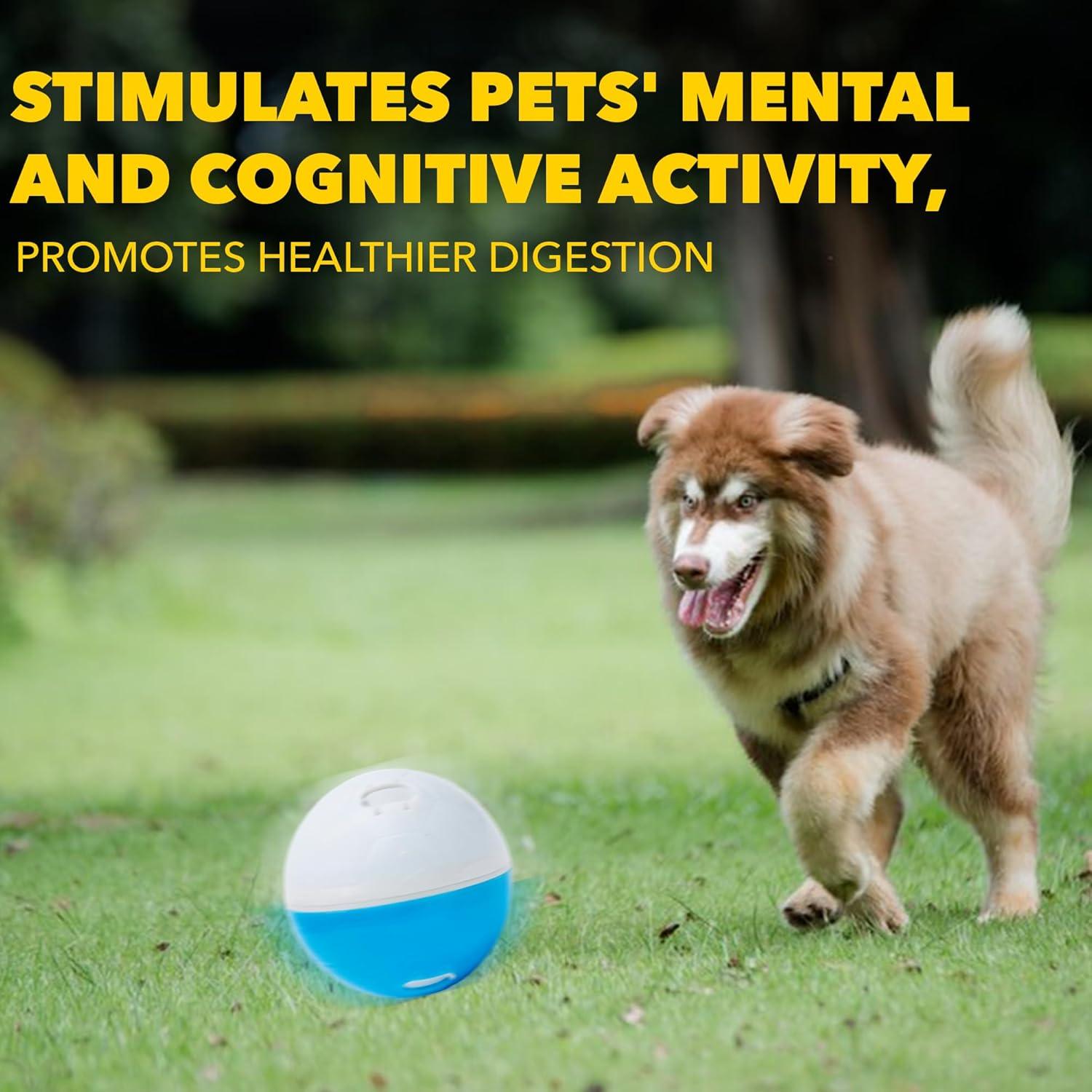 Dispensador de Juguetes Amicus Bola Loca Azul 100g