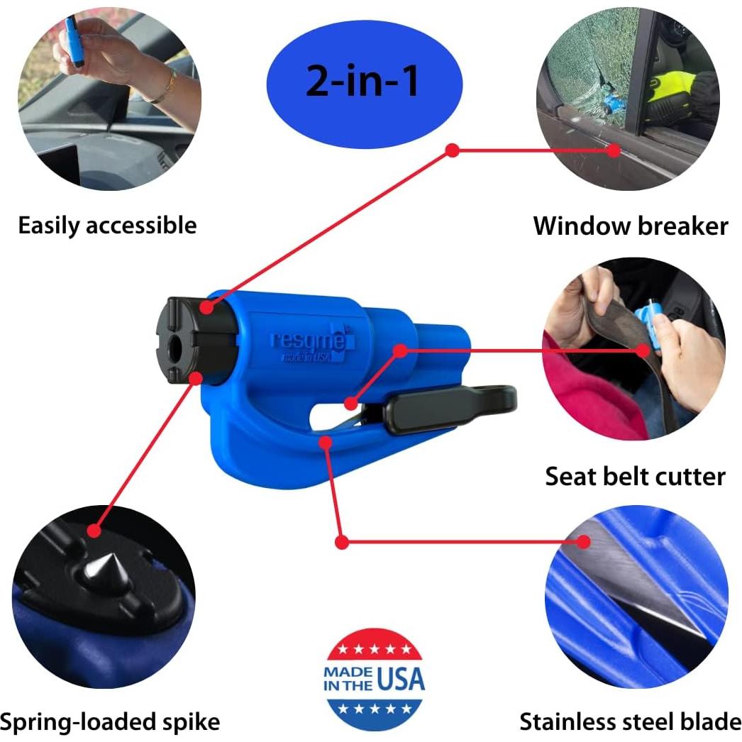 Herramienta de Escape Resqme 2-en-1 para Coche - Paquete de 6