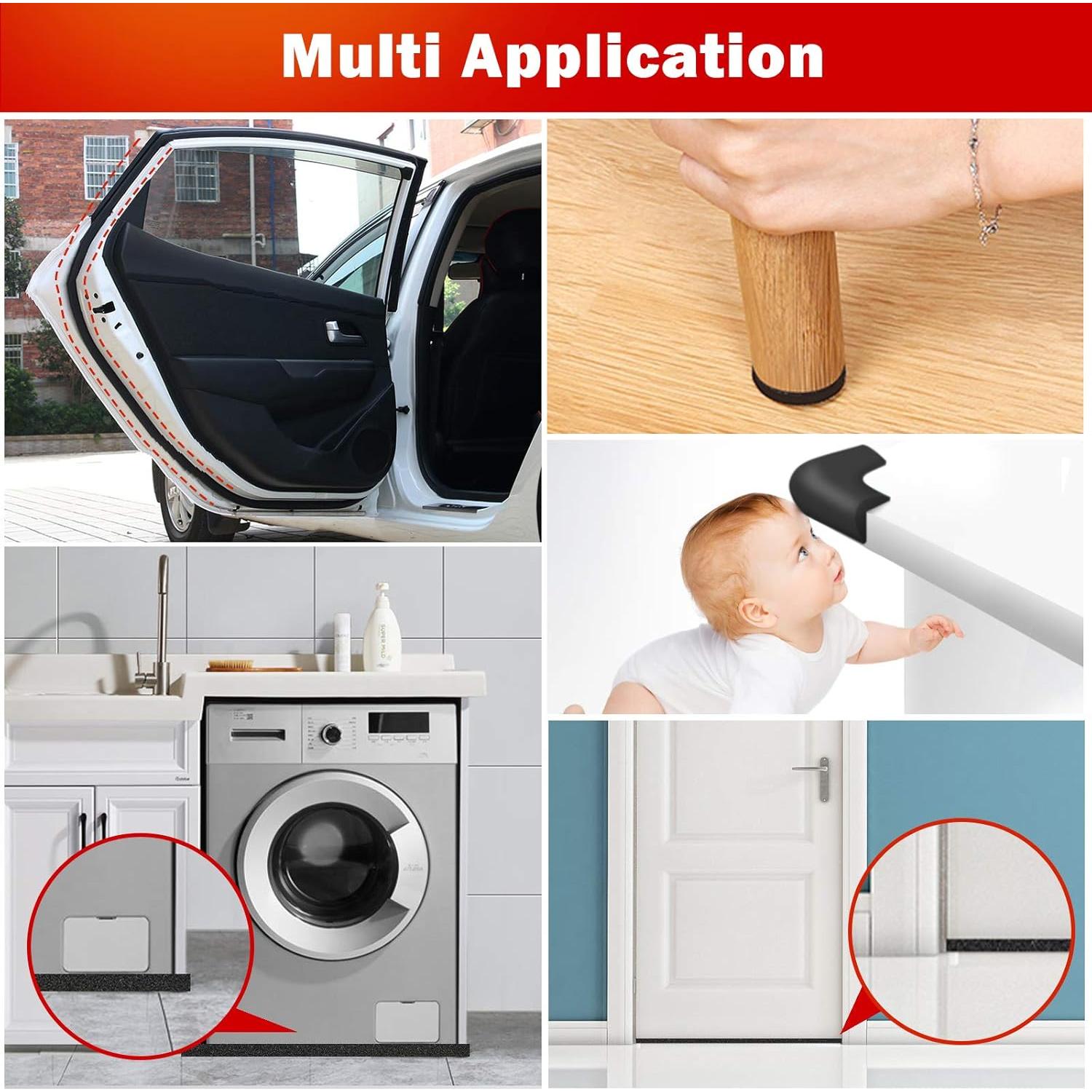 Tira de sellado MIKOSI 7.92m espuma neopreno impermeable