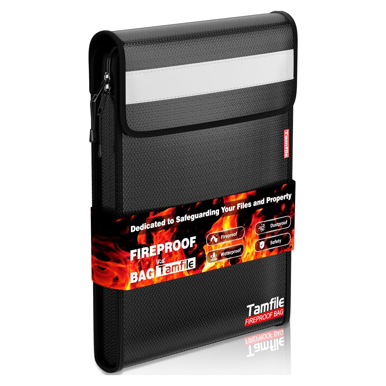 Bolsa Ignífuga y Impermeable Tamfile 15x11" para Documentos