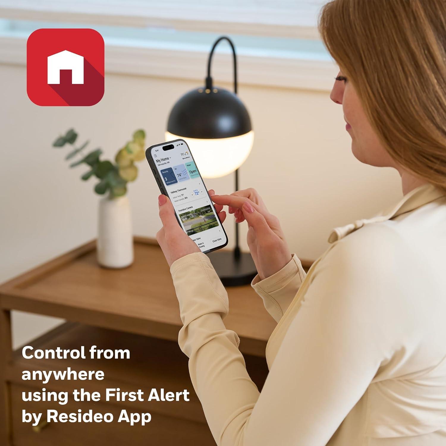 Termostato Inteligente Honeywell Home RTH2CWF WiFi Gris