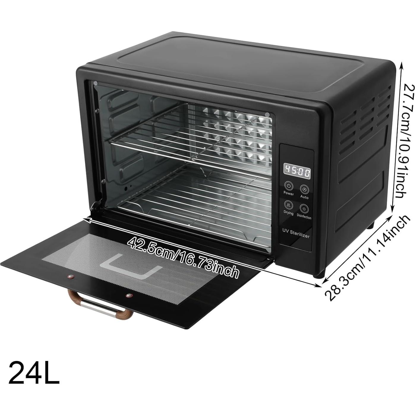 Caja Desinfección UV Profesional Ginelm 24L Secador 230W