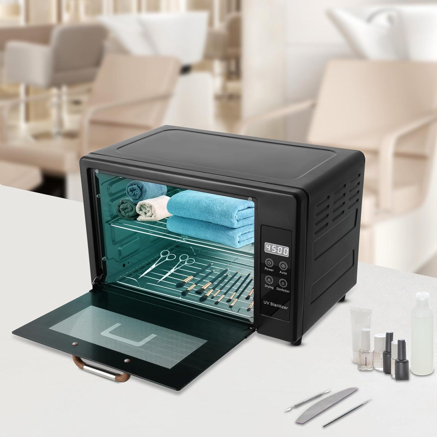 Caja Desinfección UV Profesional Ginelm 24L Secador 230W