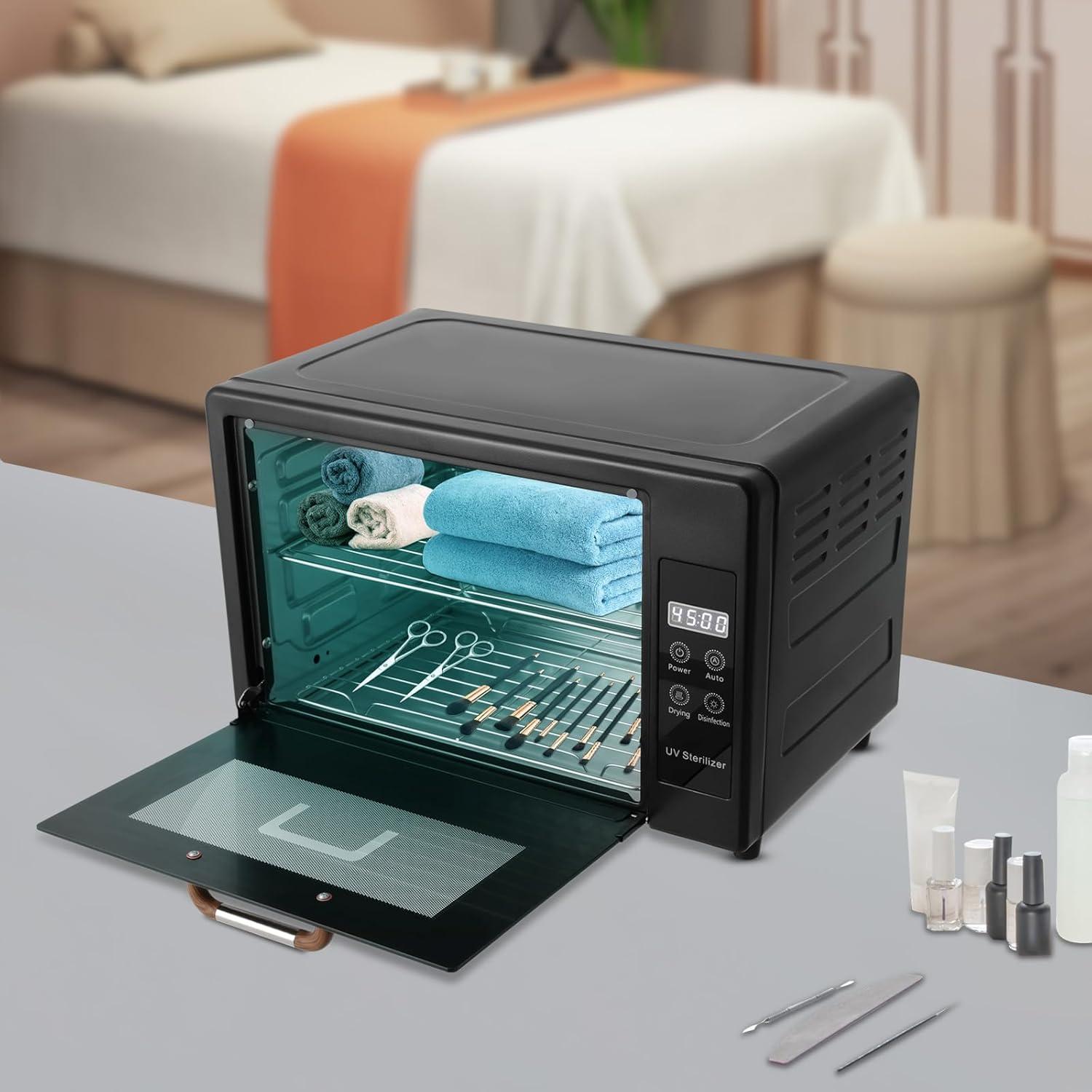 Caja Desinfección UV Profesional Ginelm 24L Secador 230W