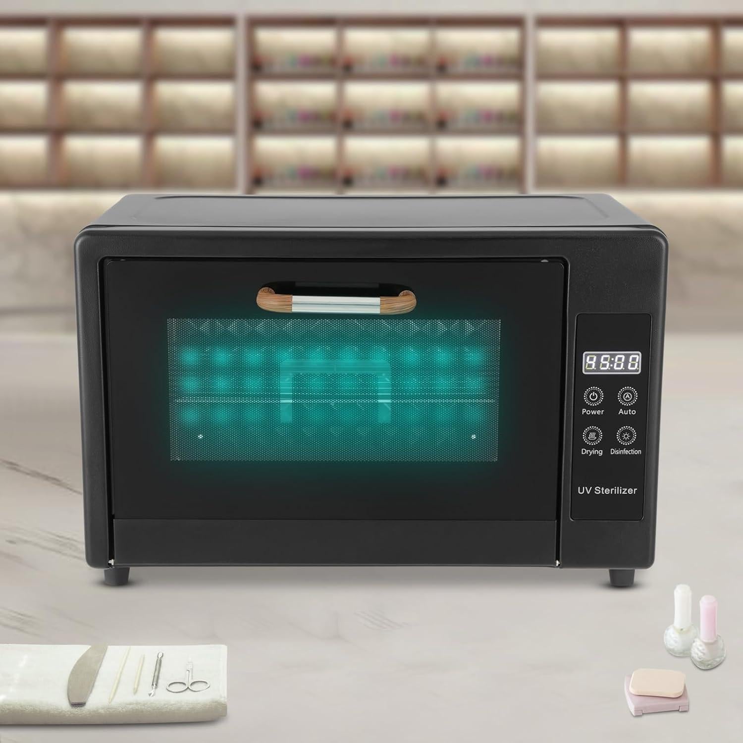 Caja Desinfección UV Profesional Ginelm 24L Secador 230W