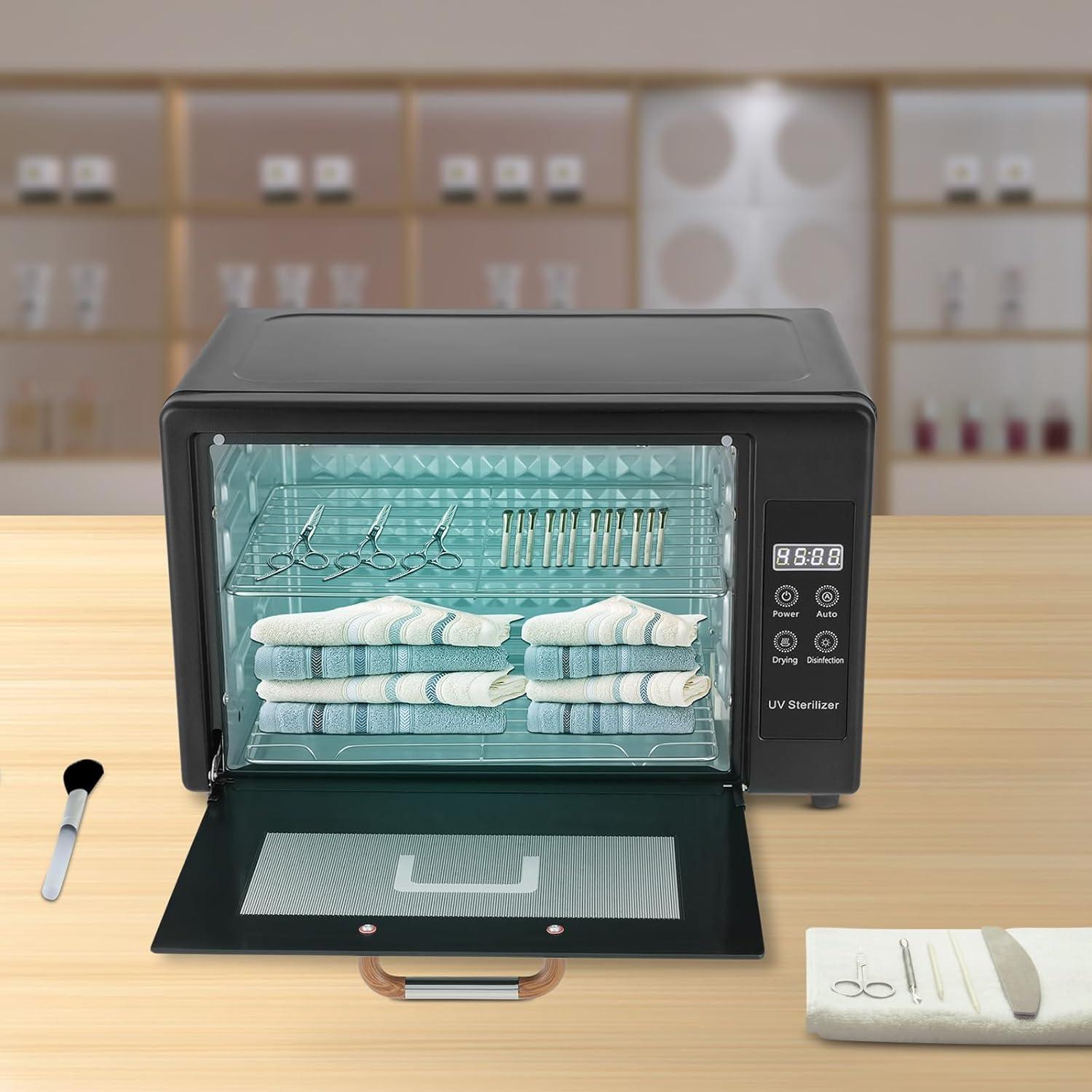 Caja Desinfección UV Profesional Ginelm 24L Secador 230W