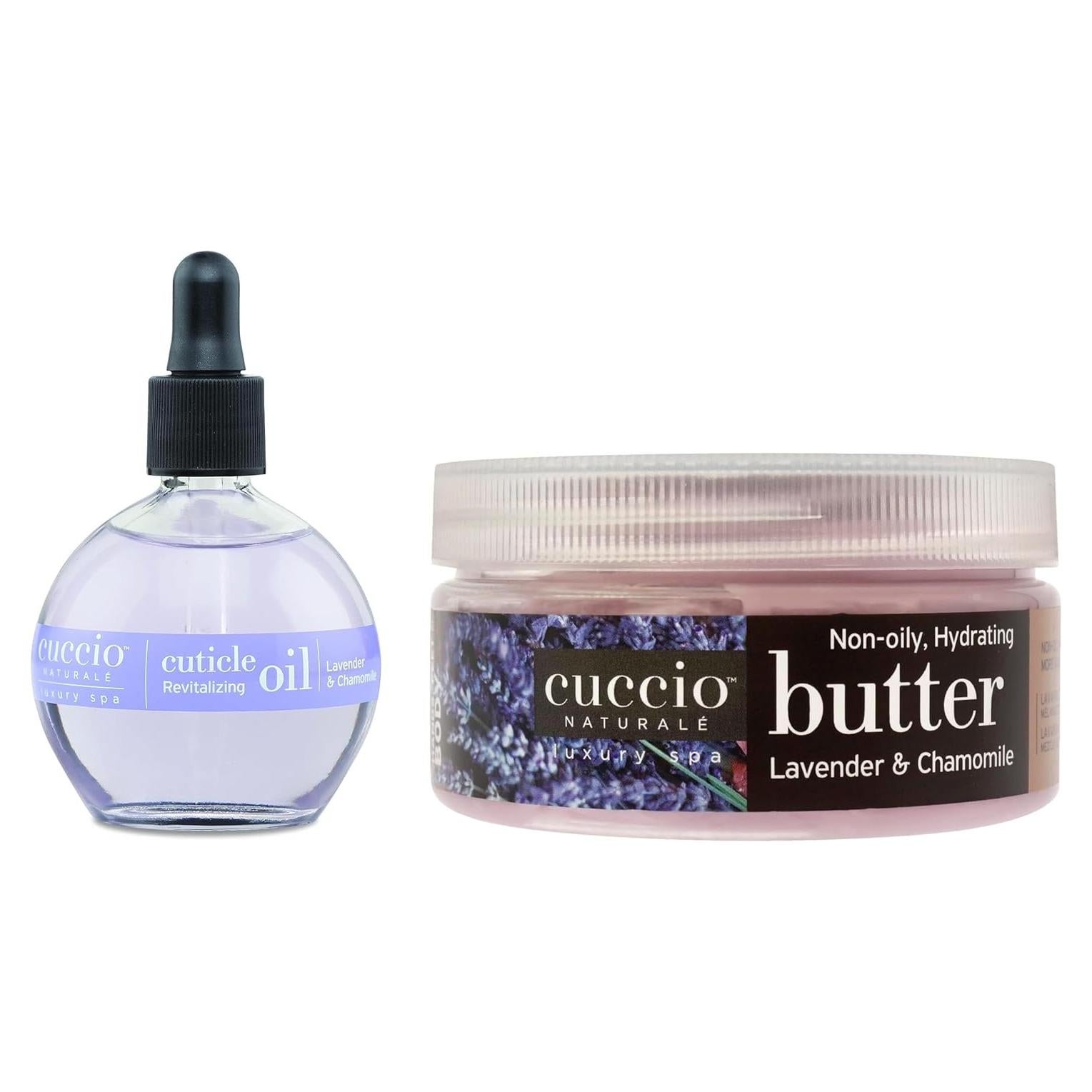 Tratamiento Cuccio Naturale - Aceite Cutículas 70.87 g y Crema 226.8 g Lavanda
