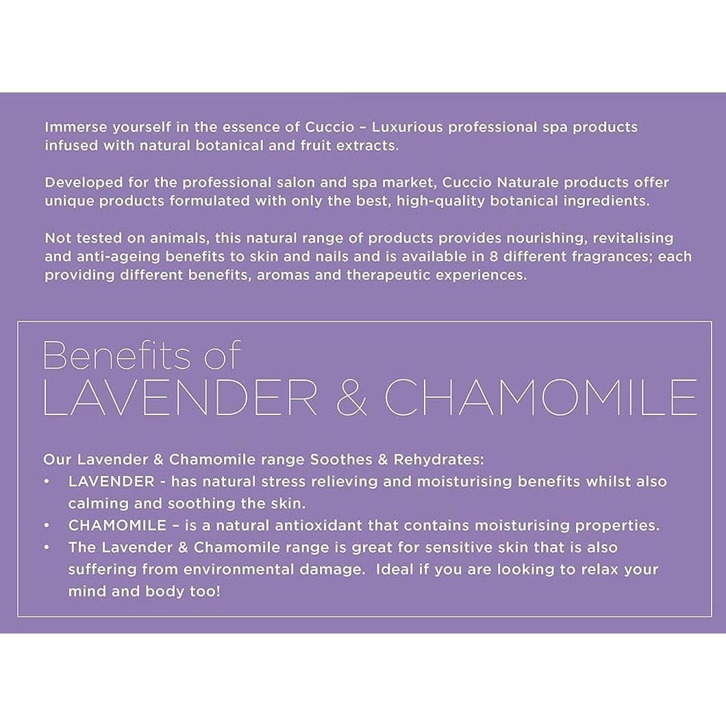 Tratamiento Cuccio Naturale - Aceite Cutículas 70.87 g y Crema 226.8 g Lavanda